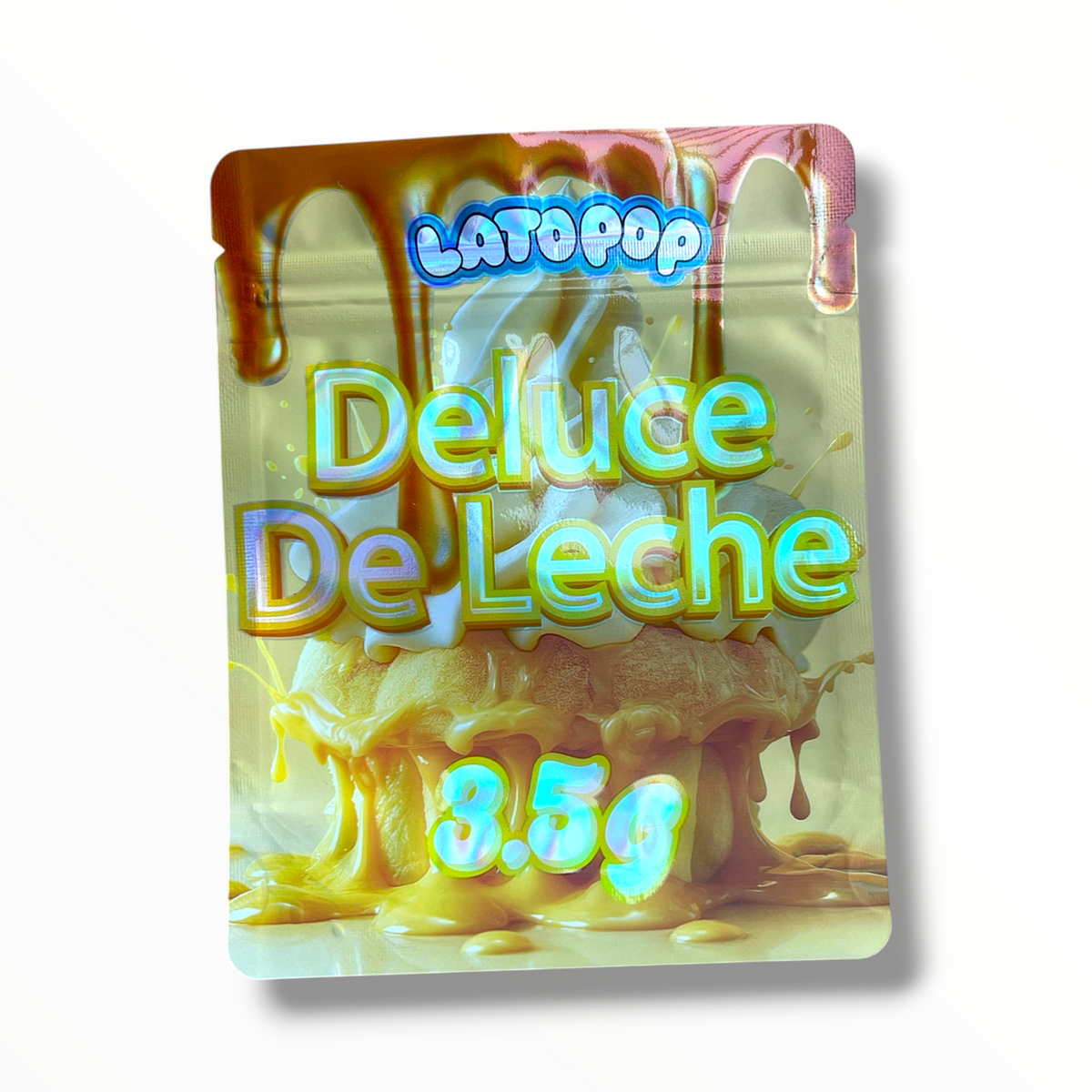 Deluce De Leche Mylar Bags 3.5 Grams