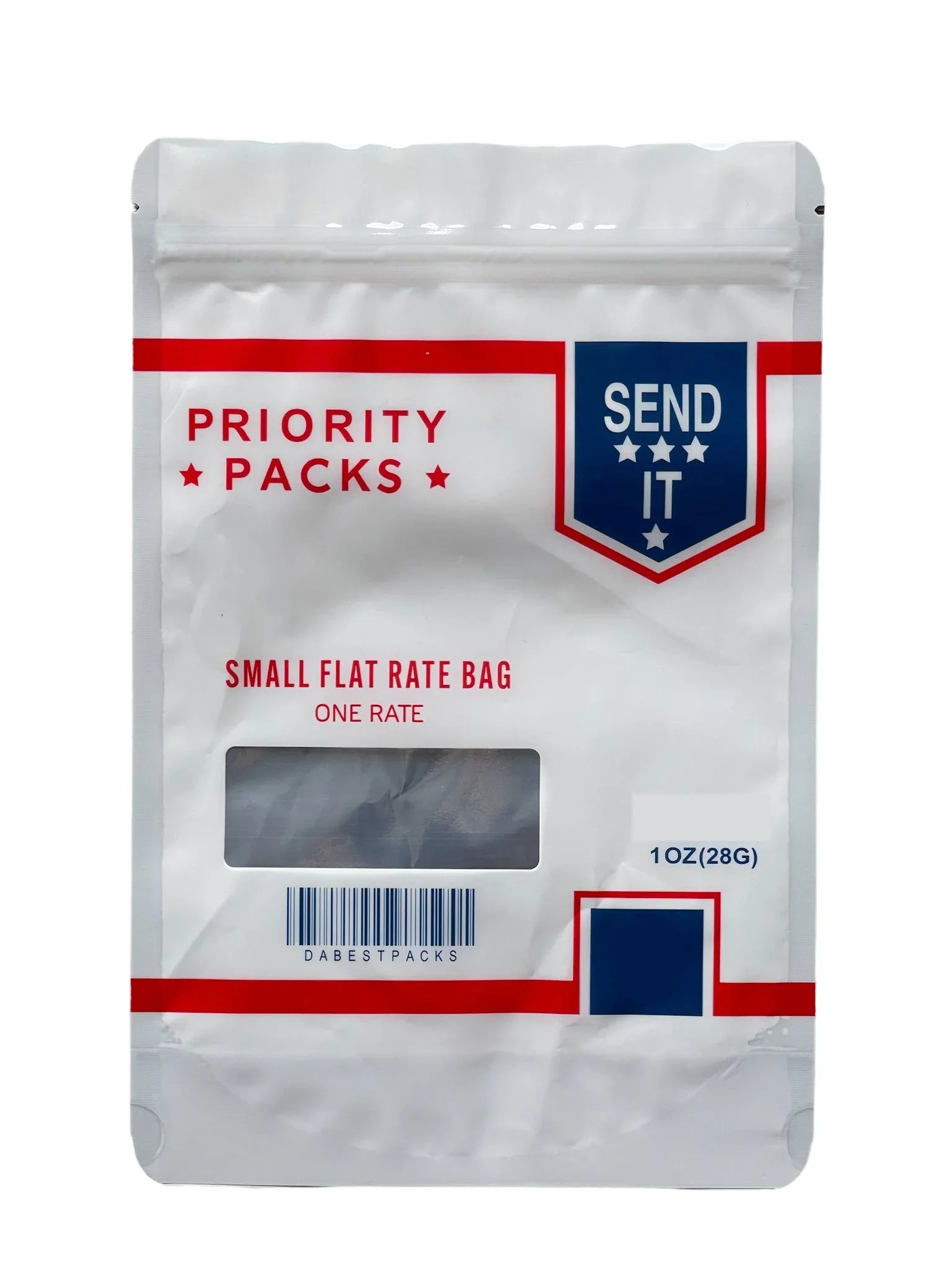 新品未使用　POTR 「PACKS」PRIORITY BAG USPS Priority Mylar Bag 1 OZ 28G (50 Count) With Window