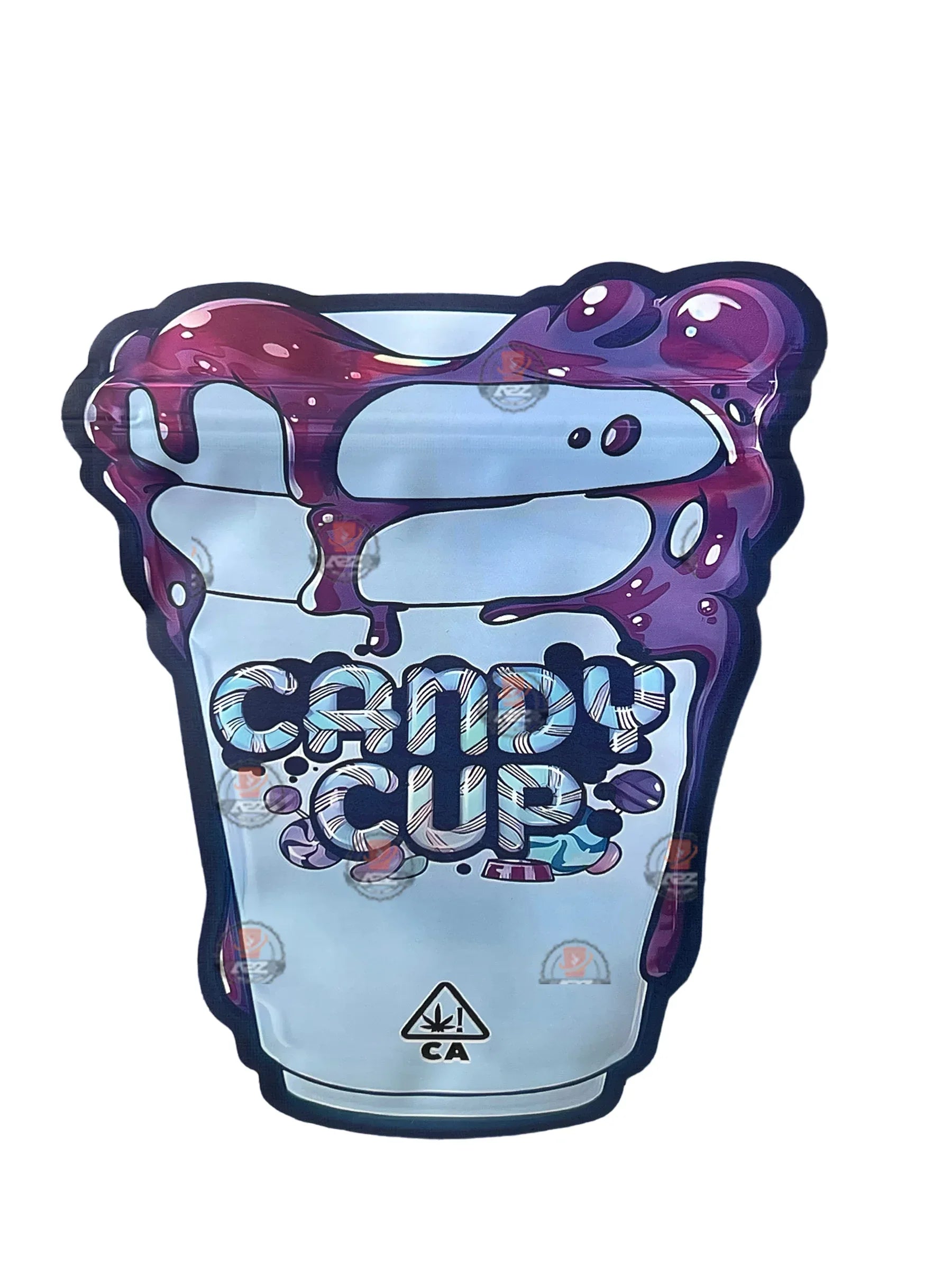 Candy Cup Mylar Bag Cut Out - Black Unicorn Hub
