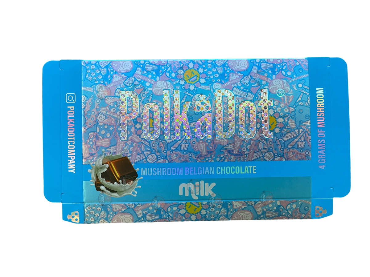Polkadot Chocolate Packaging Milk