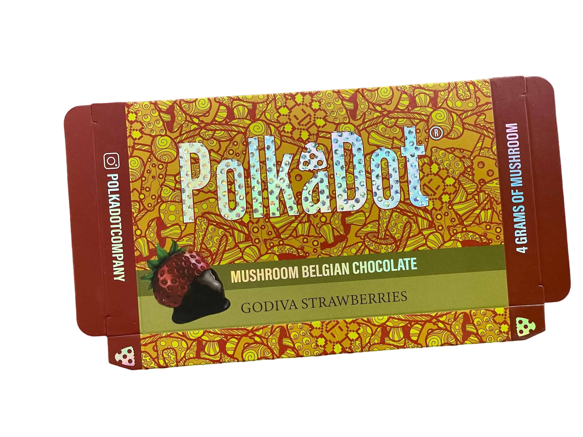 Polkadot Packaging Godiva Strawberries (Master Box Included) Empty Packaging - Black Unicorn Hub