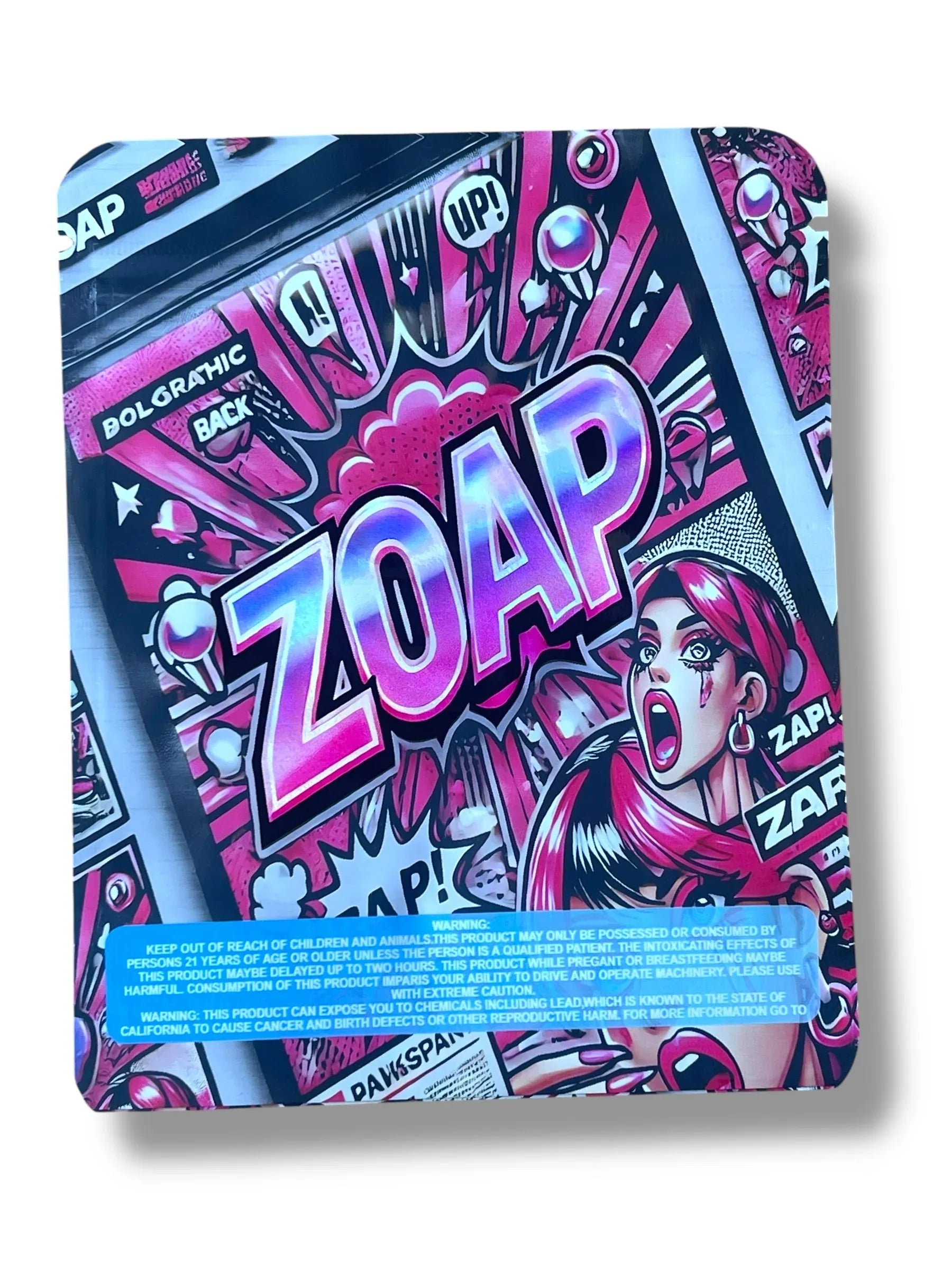 Zoap 3.5g Mylar Bag- Packaging Only - Black Unicorn Hub