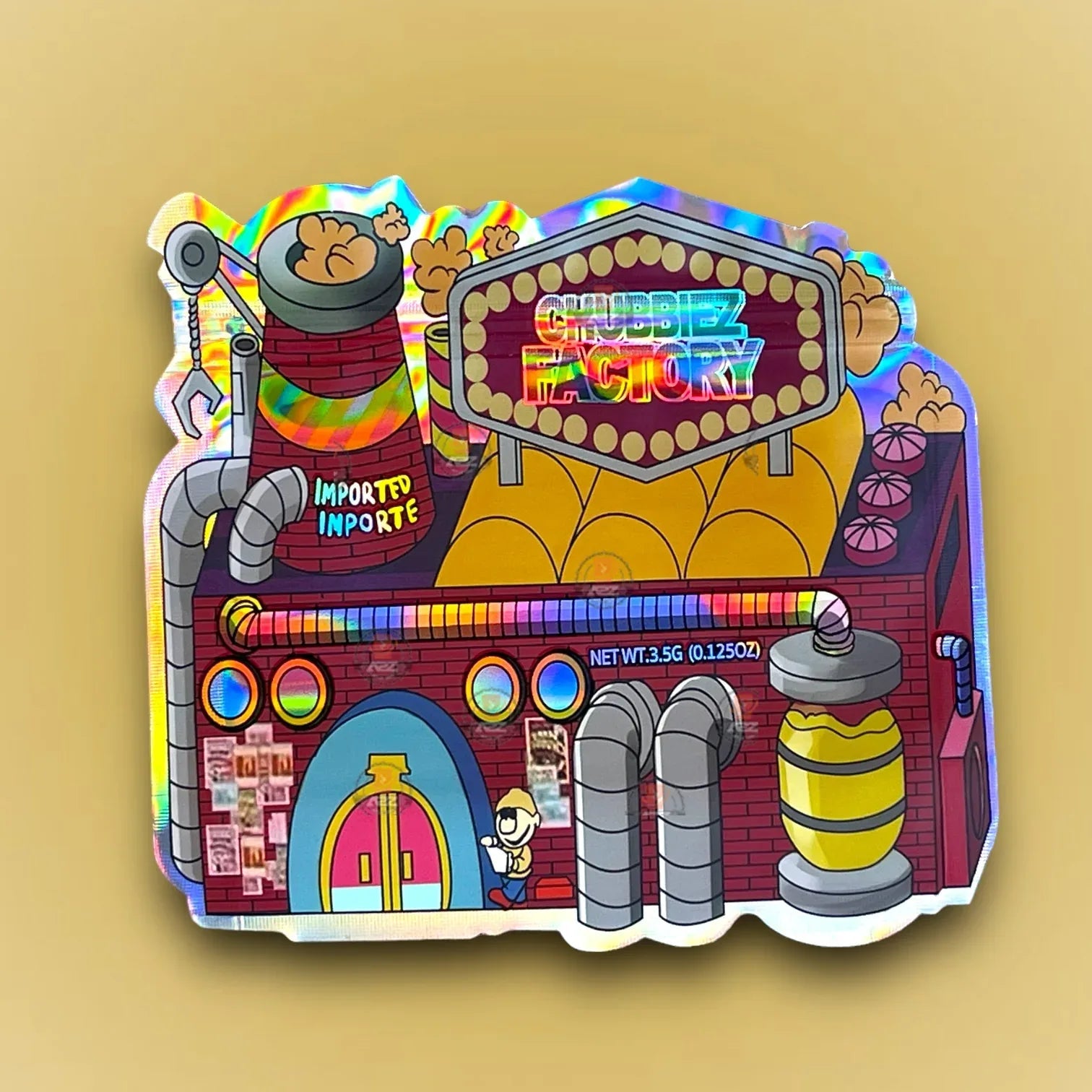 Chubbiez Factory 3.5G Mylar Bags - Black Unicorn Hub