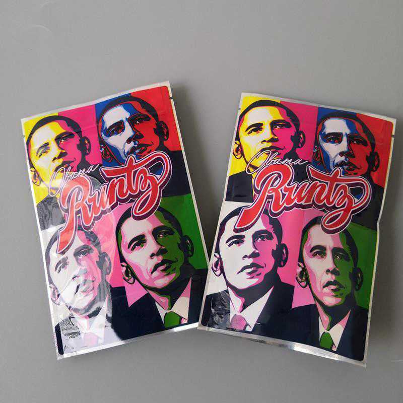 Obama Runtz Mylar Bags 3.5g