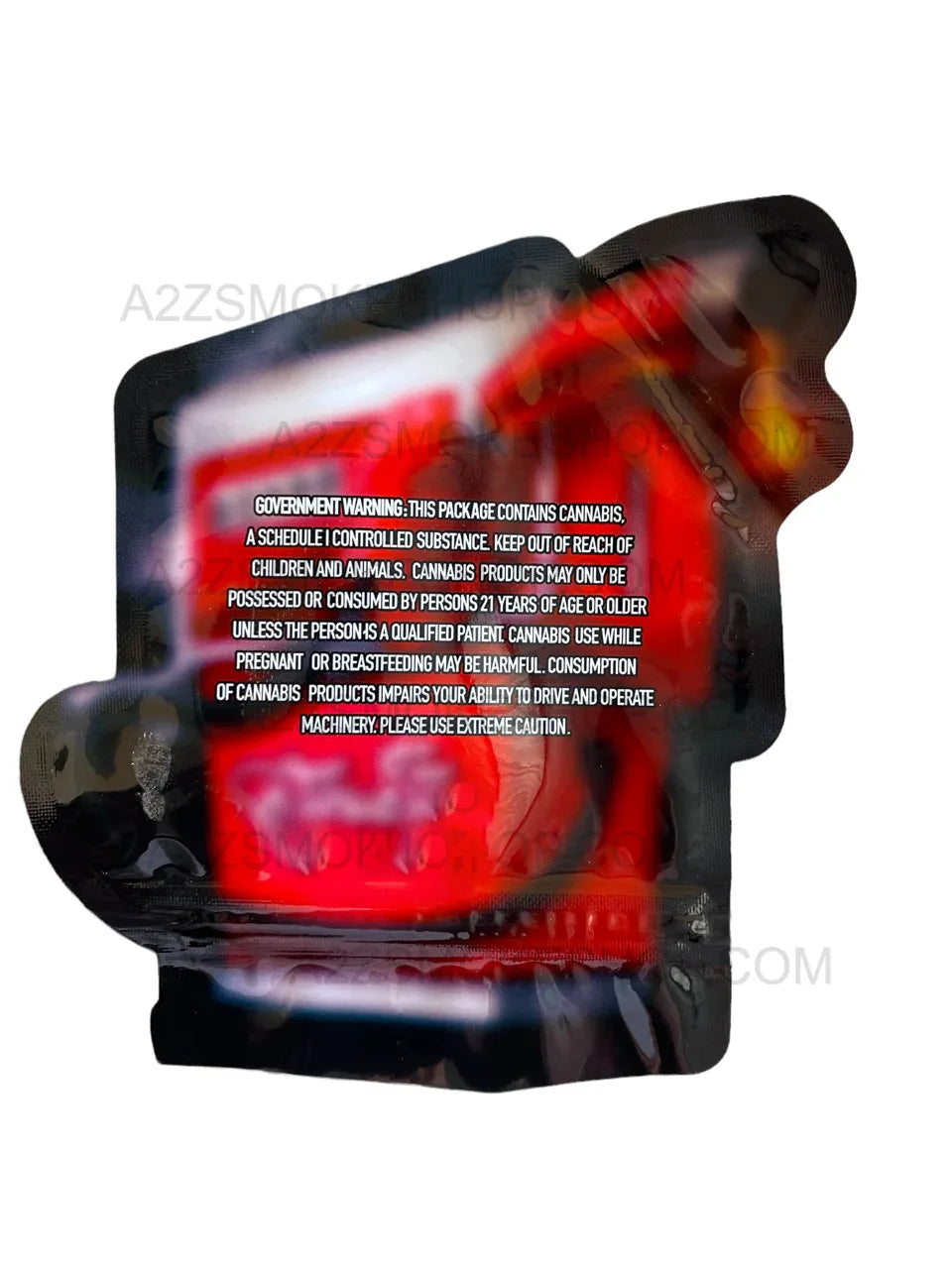 420 Cut Out Mylar Bags 3.5g Die cut - Black Unicorn Hub