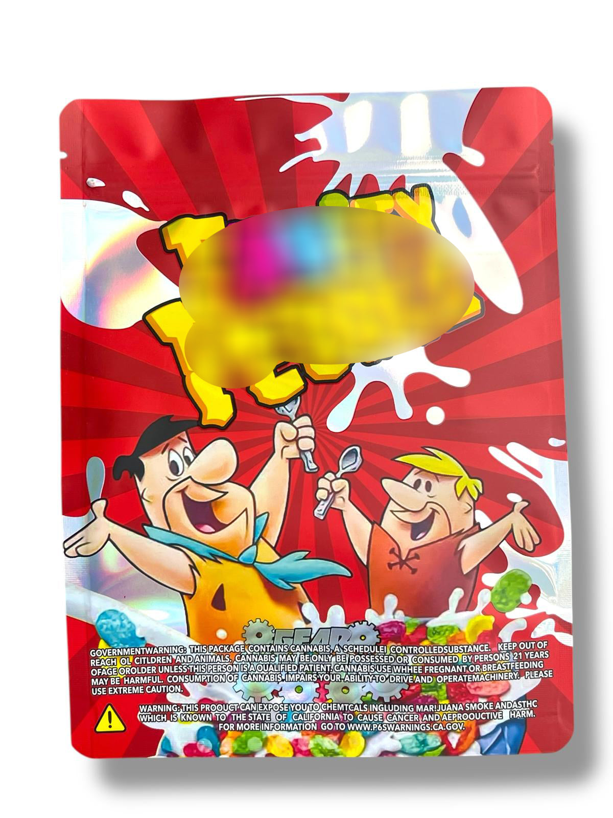 Gear Shifters 1 OZ  28G empty Mylar bag 1-ounce (50 Count)