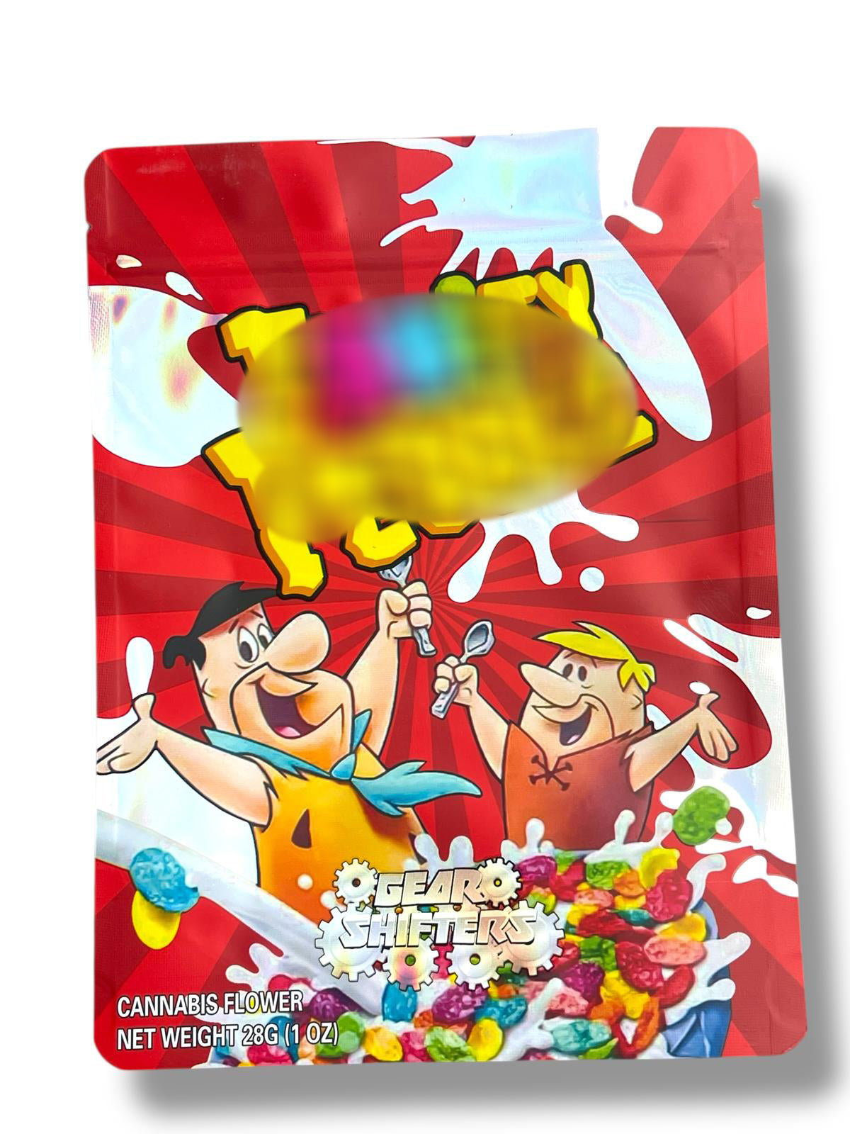 Gear Shifters 1 OZ  28G empty Mylar bag 1-ounce (50 Count)