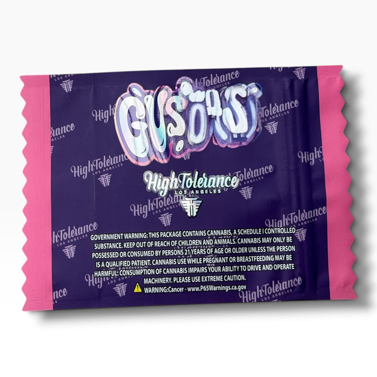 High Tolerance Groovy 3.5g shape bags 100% Gas Only