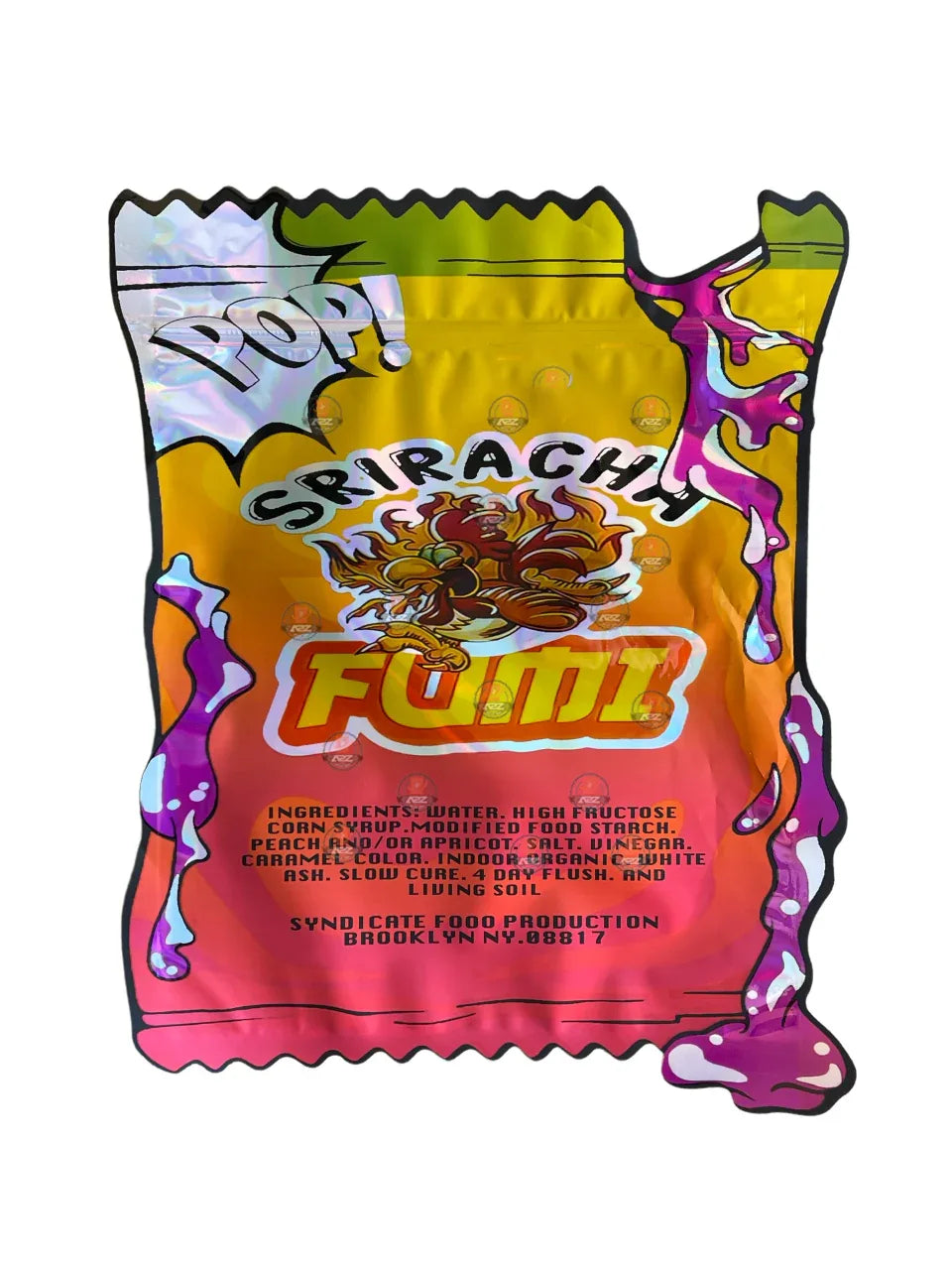 Fumi Sriracha Pound Bag (Large) 1LBS - 16OZ (454g) Holographic - Black Unicorn Hub