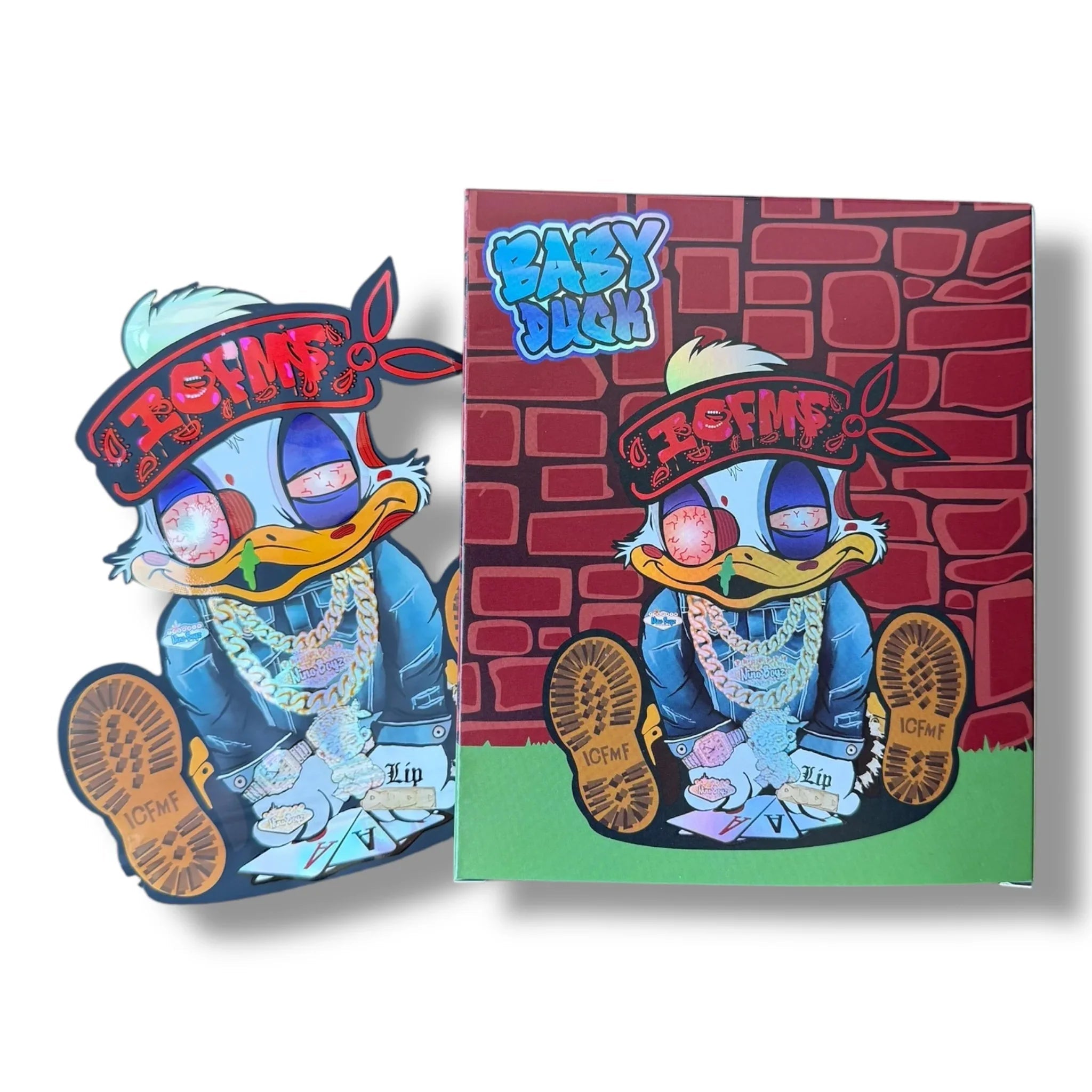 Baby Duck Mylar Bags with Boxes 3.5g Box Packaging High Tolerance - Black Unicorn Hub