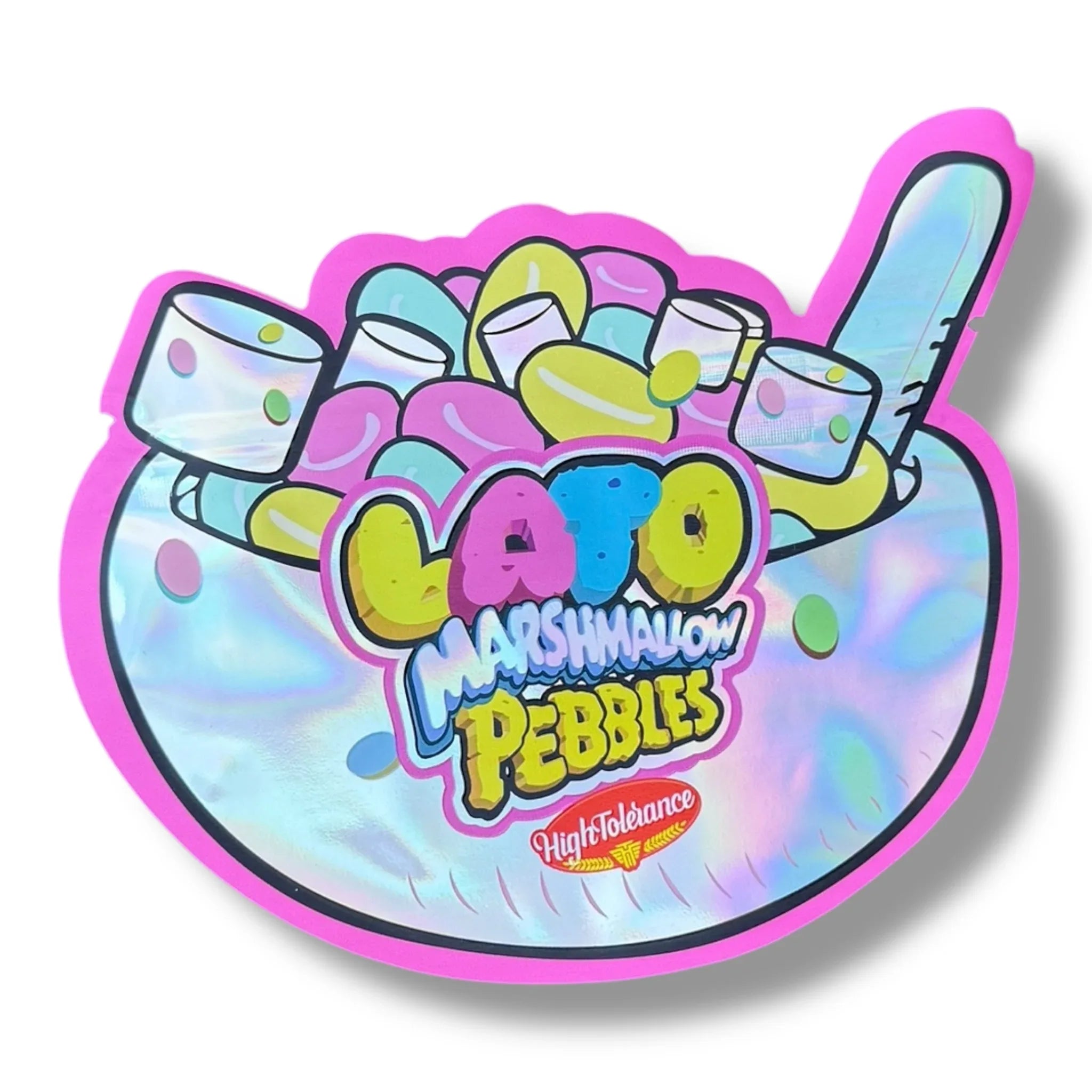 Lato Marshmallow Mylar Bags with Boxes 3.5g Box Packaging High Tolerance - Black Unicorn Hub