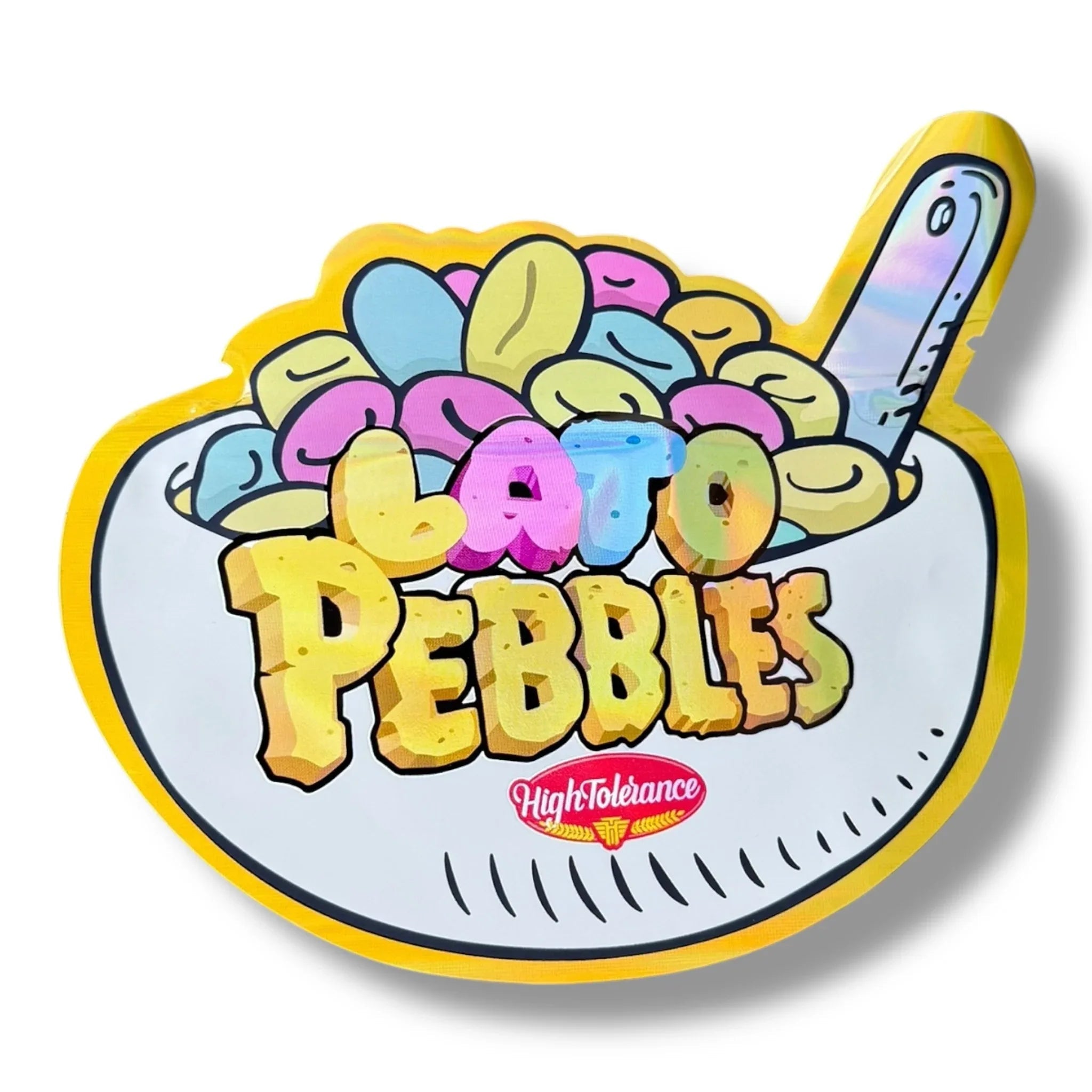 Kandy Depo Lato Mylar Bag 3.5g shape bag - Black Unicorn Hub