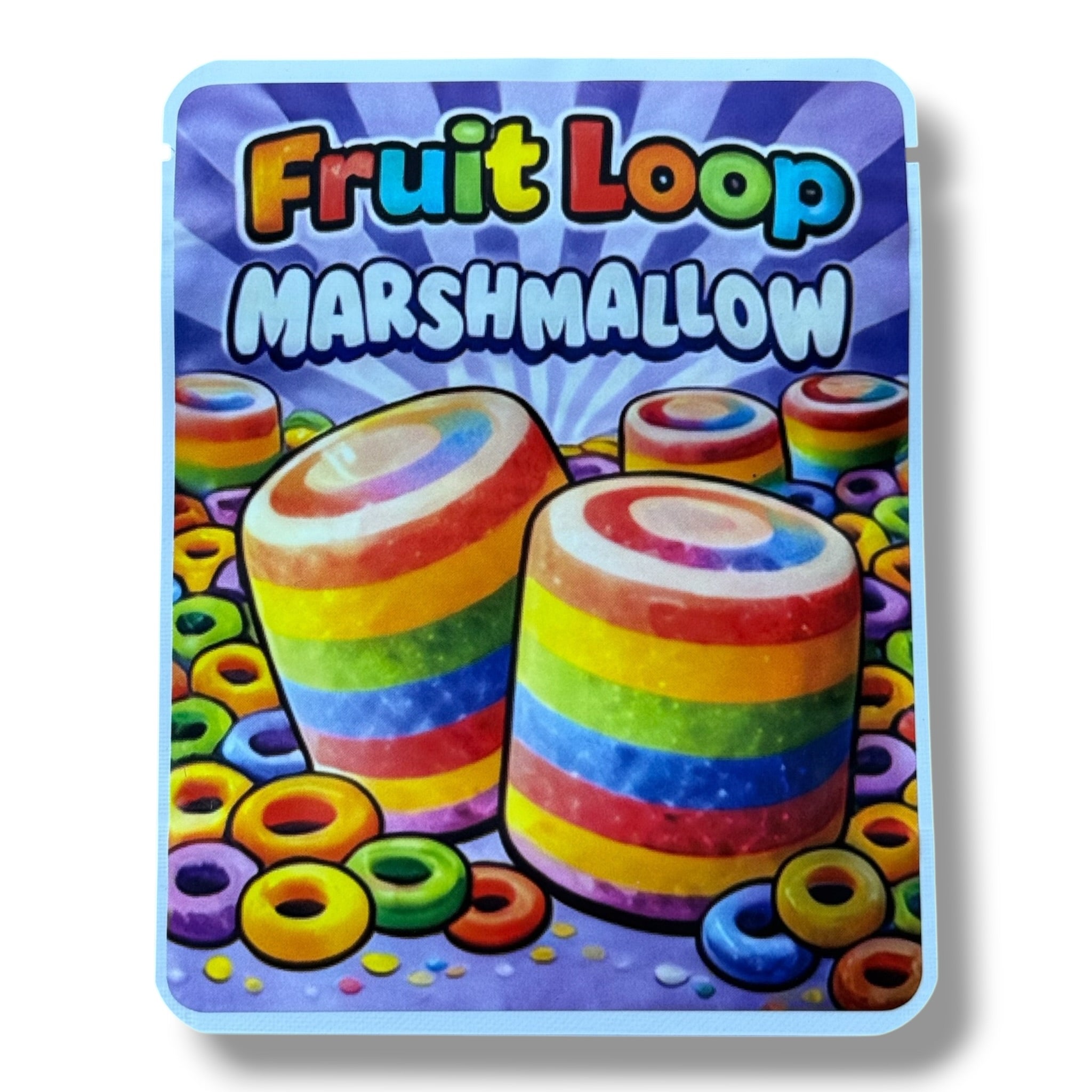 Sprinklez Froot L Marshmallow 3.5G Mylar sticker Bags -With stickers and label (Copy)