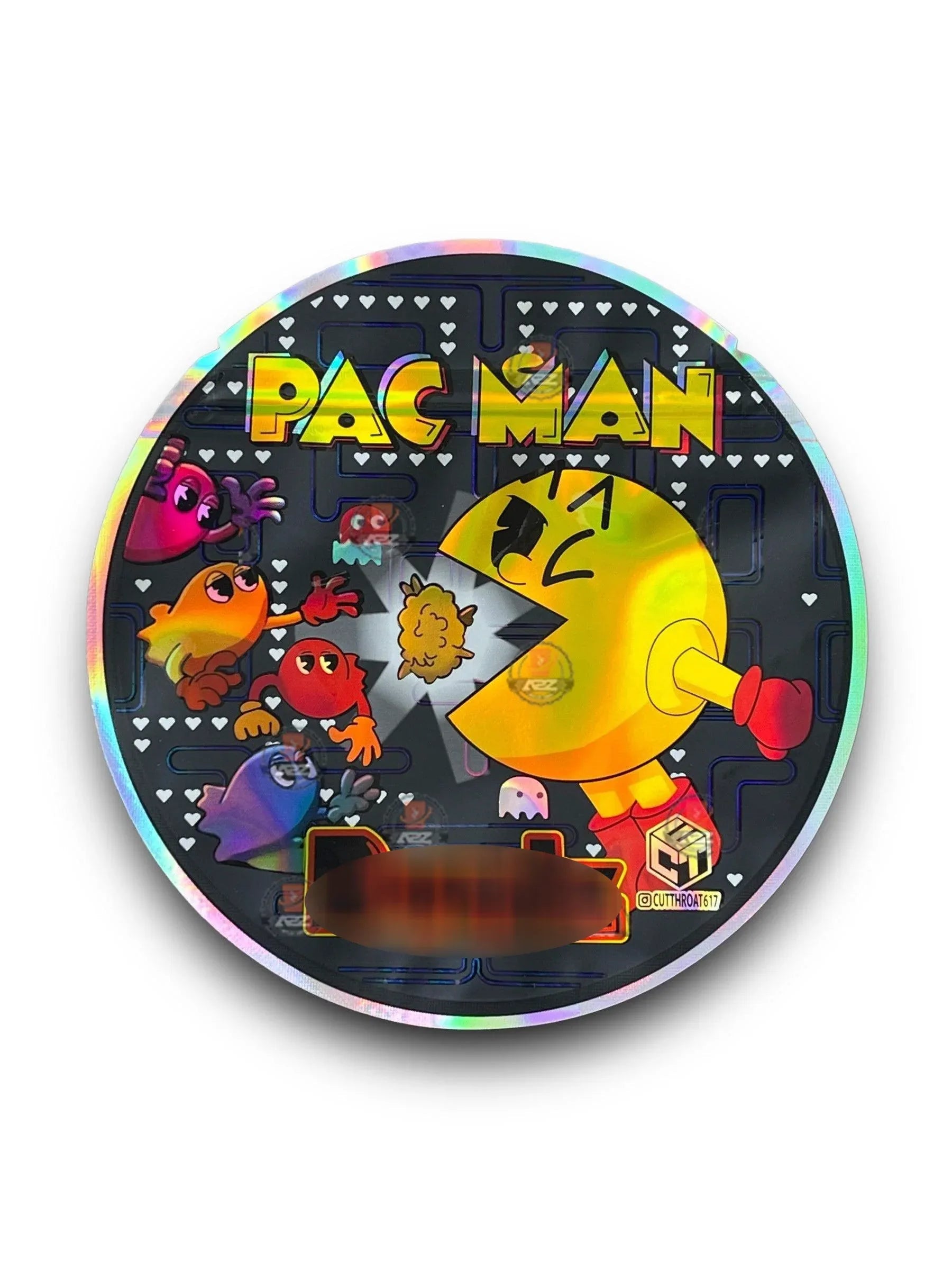 Pack Man 3.5G Mylar Bags - Black Unicorn Hub