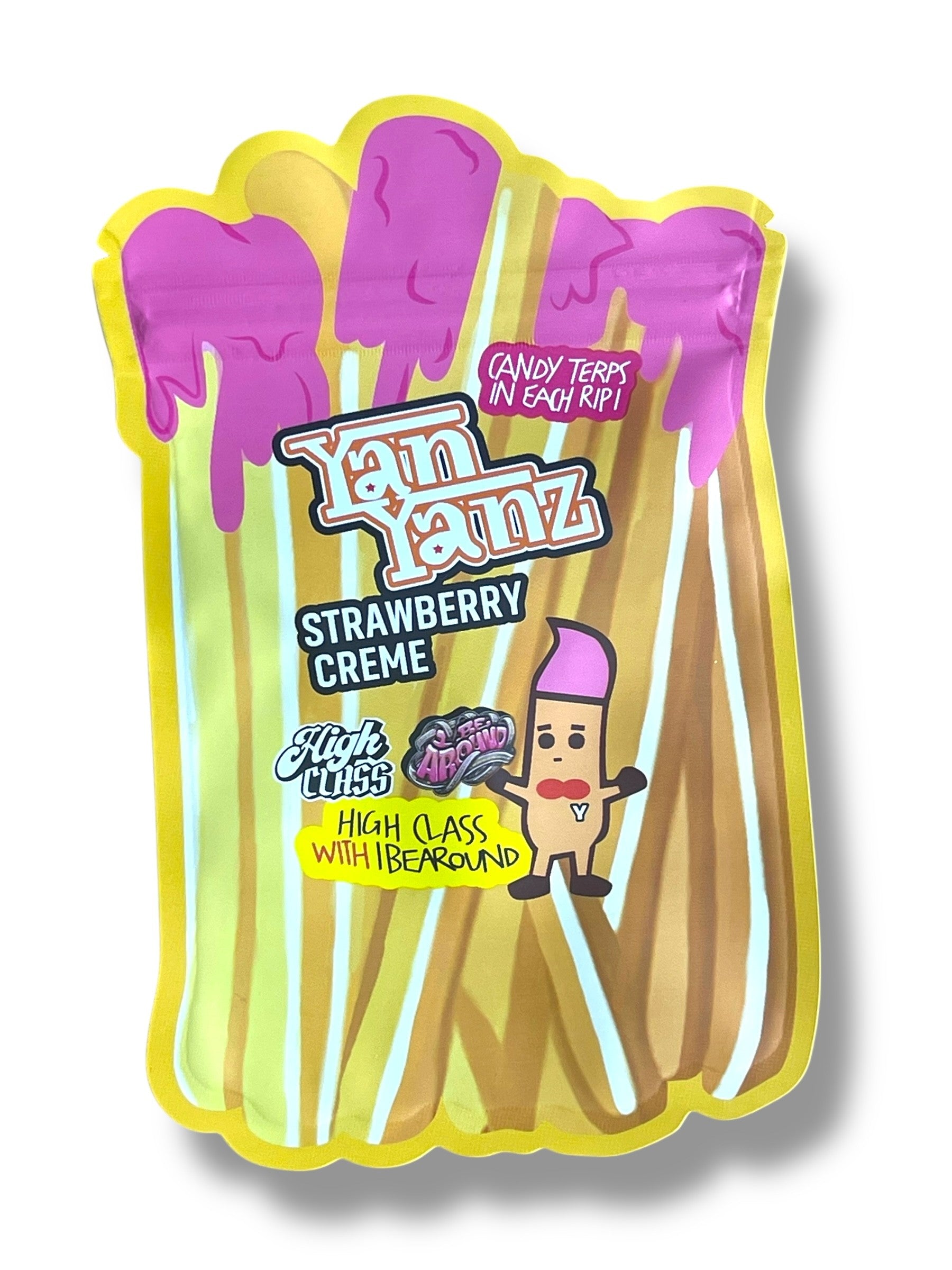 Strawberry Creme Yan Yanz Exotic 3.5g Cup and Bag Combo (TERP NOT INCLUDED)