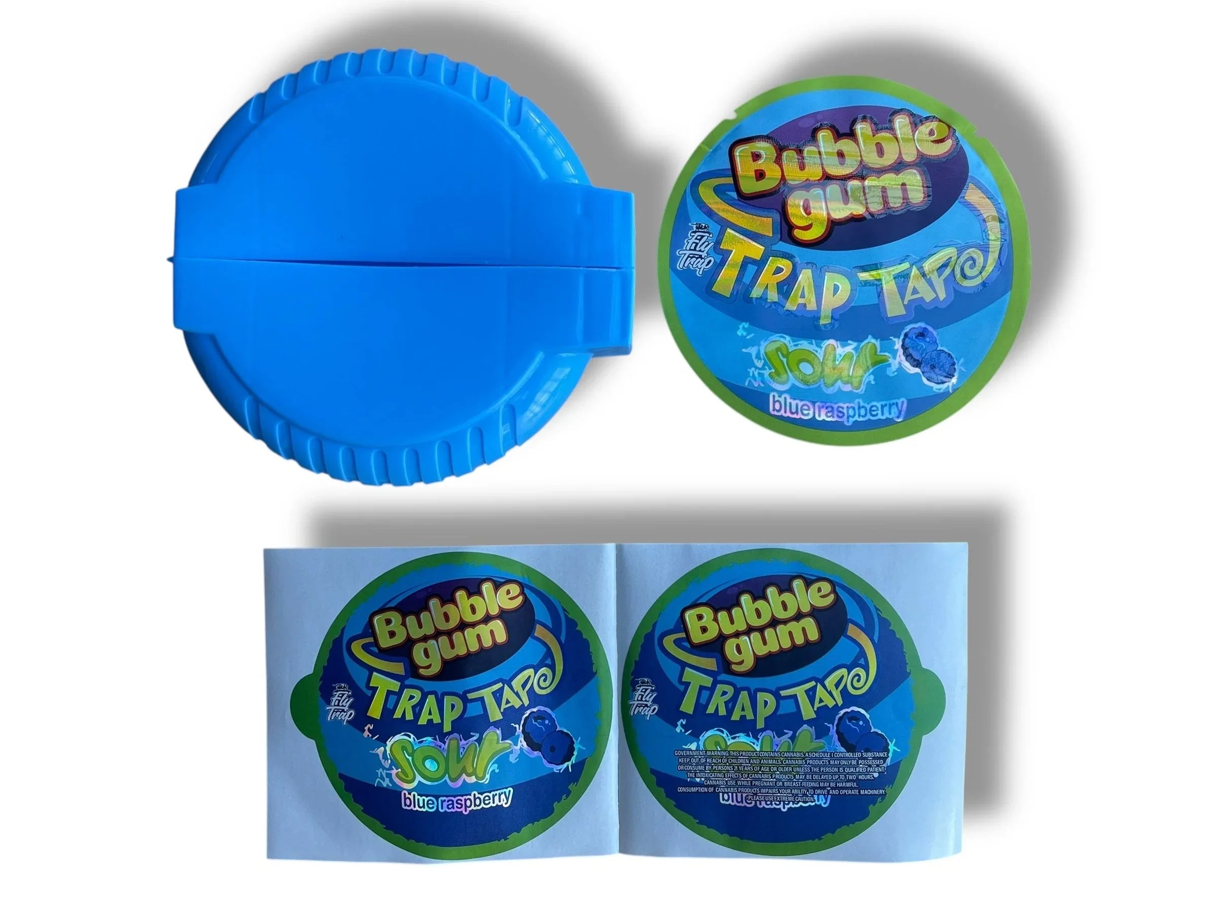 Bubble Gum Trap Tape 3.5g Plastic Container - Black Unicorn Hub