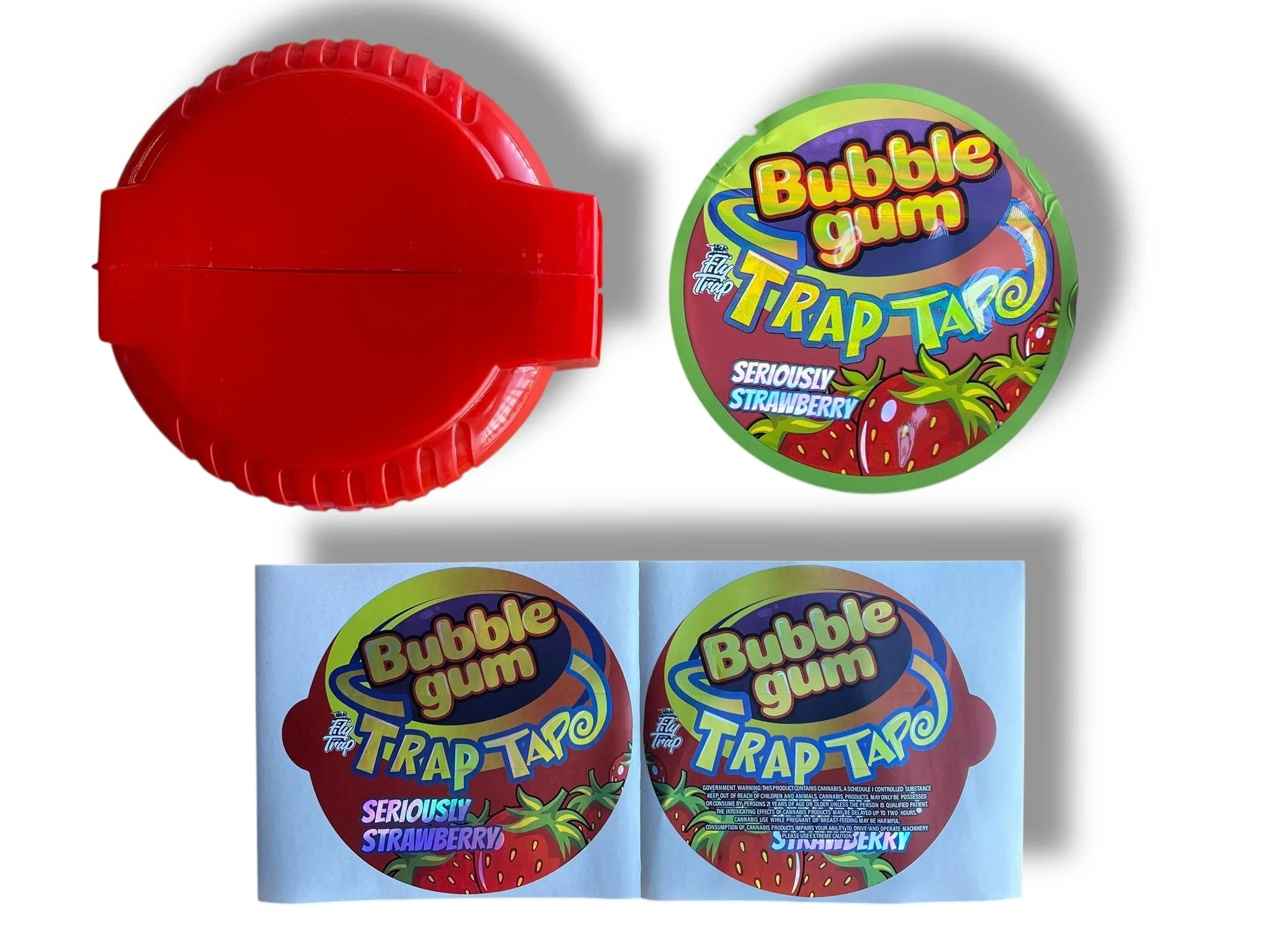 Bubble Gum Trap Tape 3.5g Plastic Container - Black Unicorn Hub