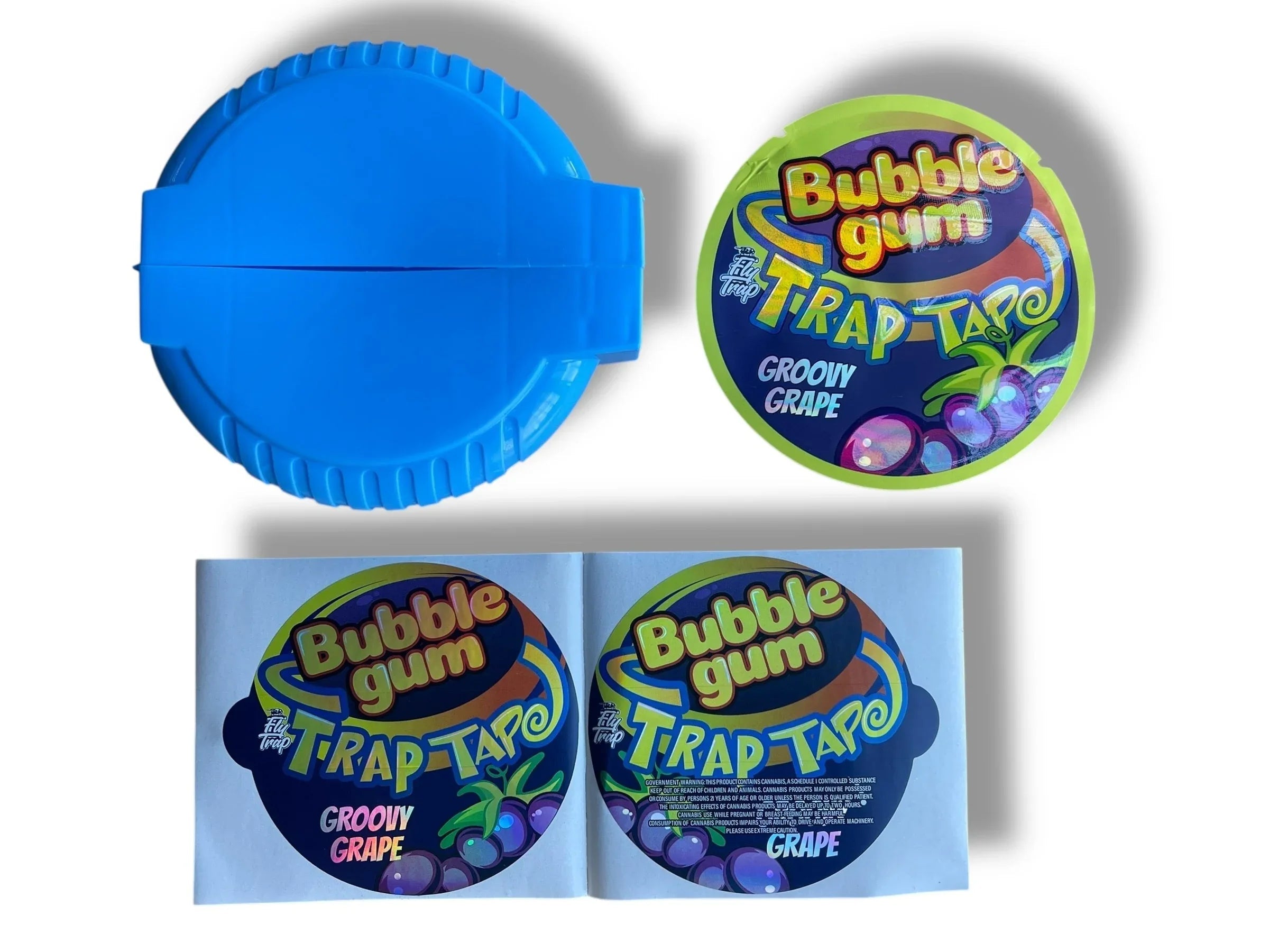 Bubble Gum Trap Tape 3.5g Plastic Container - Black Unicorn Hub