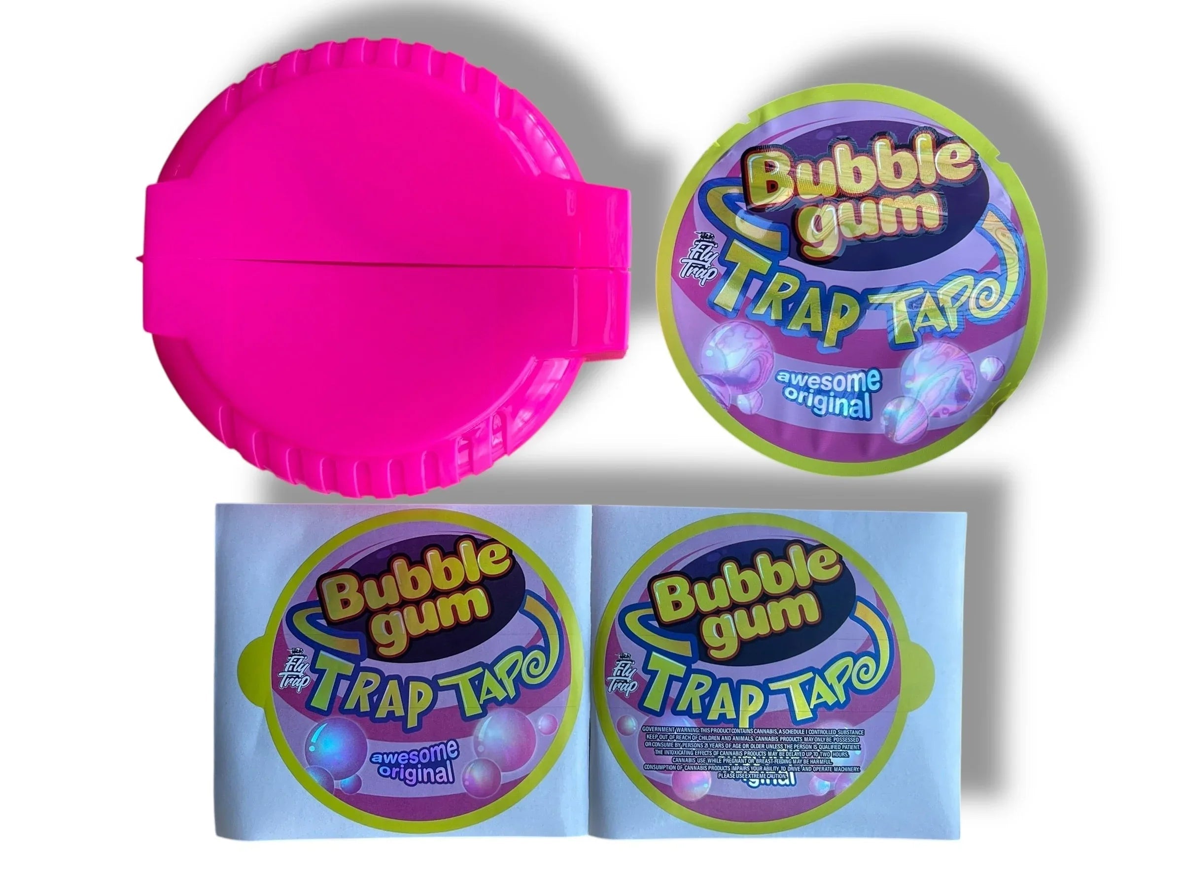 Bubble Gum Trap Tape 3.5g Plastic Container - Black Unicorn Hub