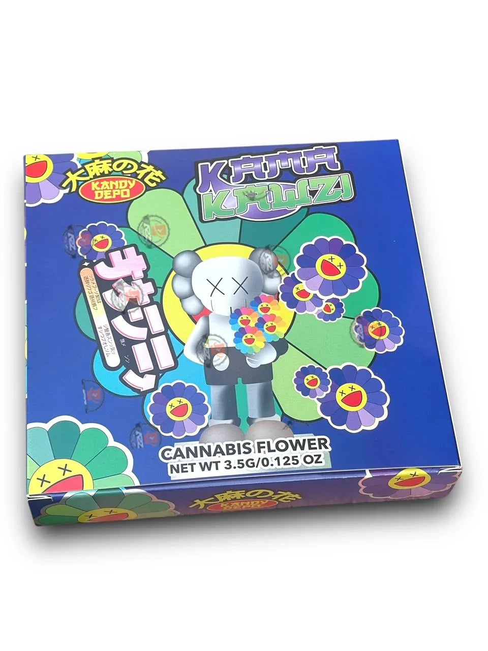 Kandy Depo Kama Kawzi Mylar Bags with Boxes 3.5g Box Packaging Holographic - Black Unicorn Hub