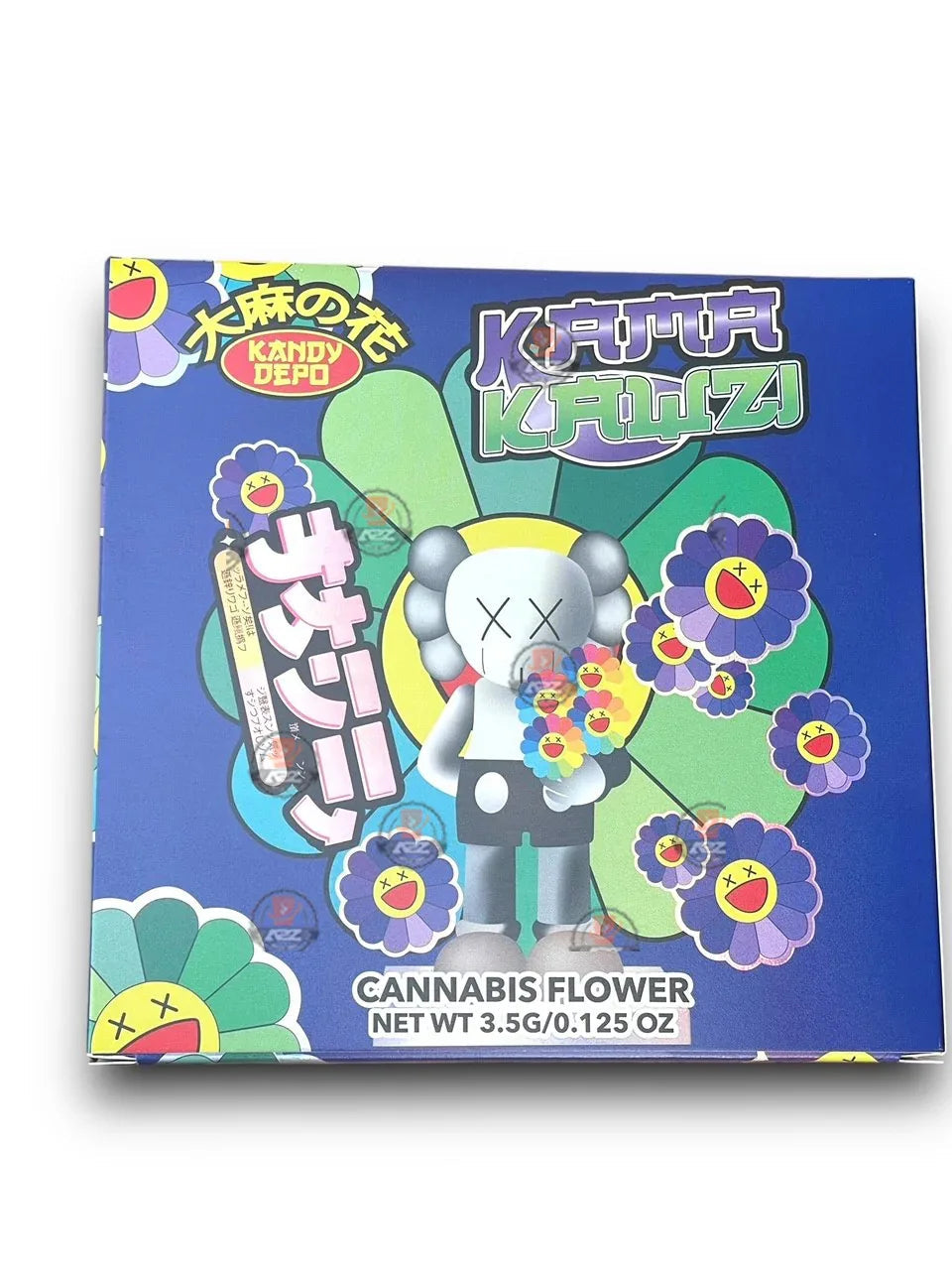 Kandy Depo Kama Kawzi Mylar Bags with Boxes 3.5g Box Packaging Holographic - Black Unicorn Hub