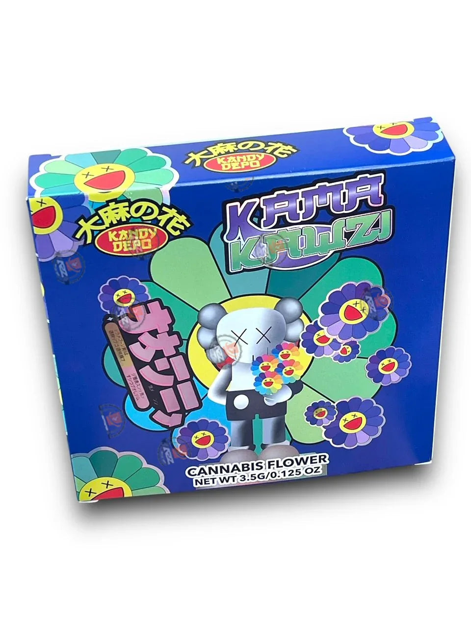 Kandy Depo Kama Kawzi Mylar Bags with Boxes 3.5g Box Packaging Holographic - Black Unicorn Hub