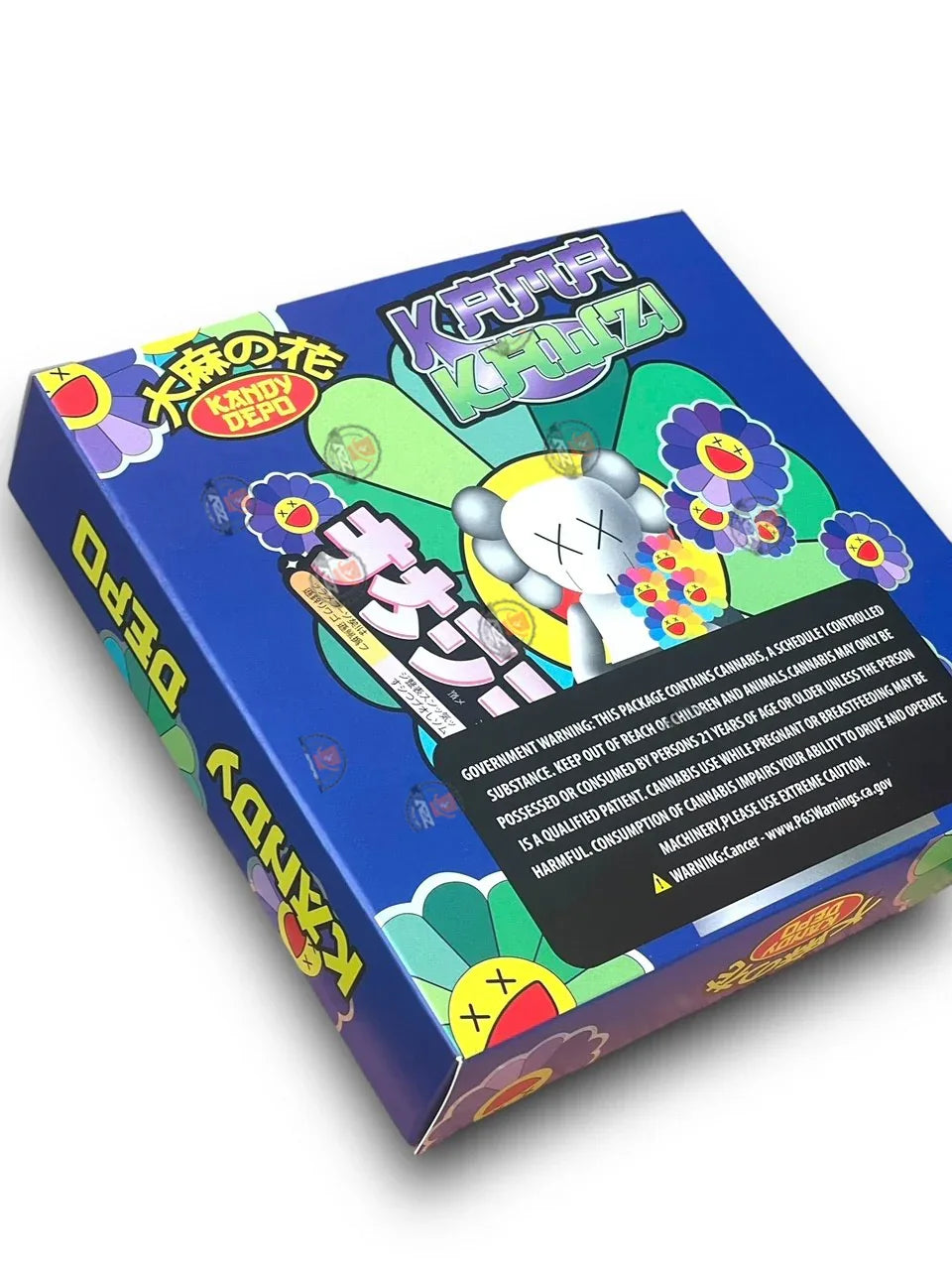 Kandy Depo Kama Kawzi Mylar Bags with Boxes 3.5g Box Packaging Holographic - Black Unicorn Hub