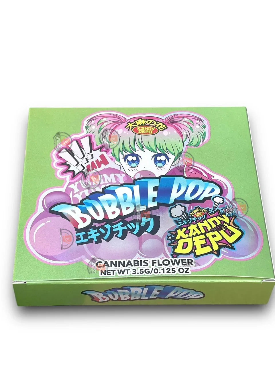 Kandy Depo Dubble POP Mylar Bags with Boxes 3.5g Box Packaging Holographic - Black Unicorn Hub
