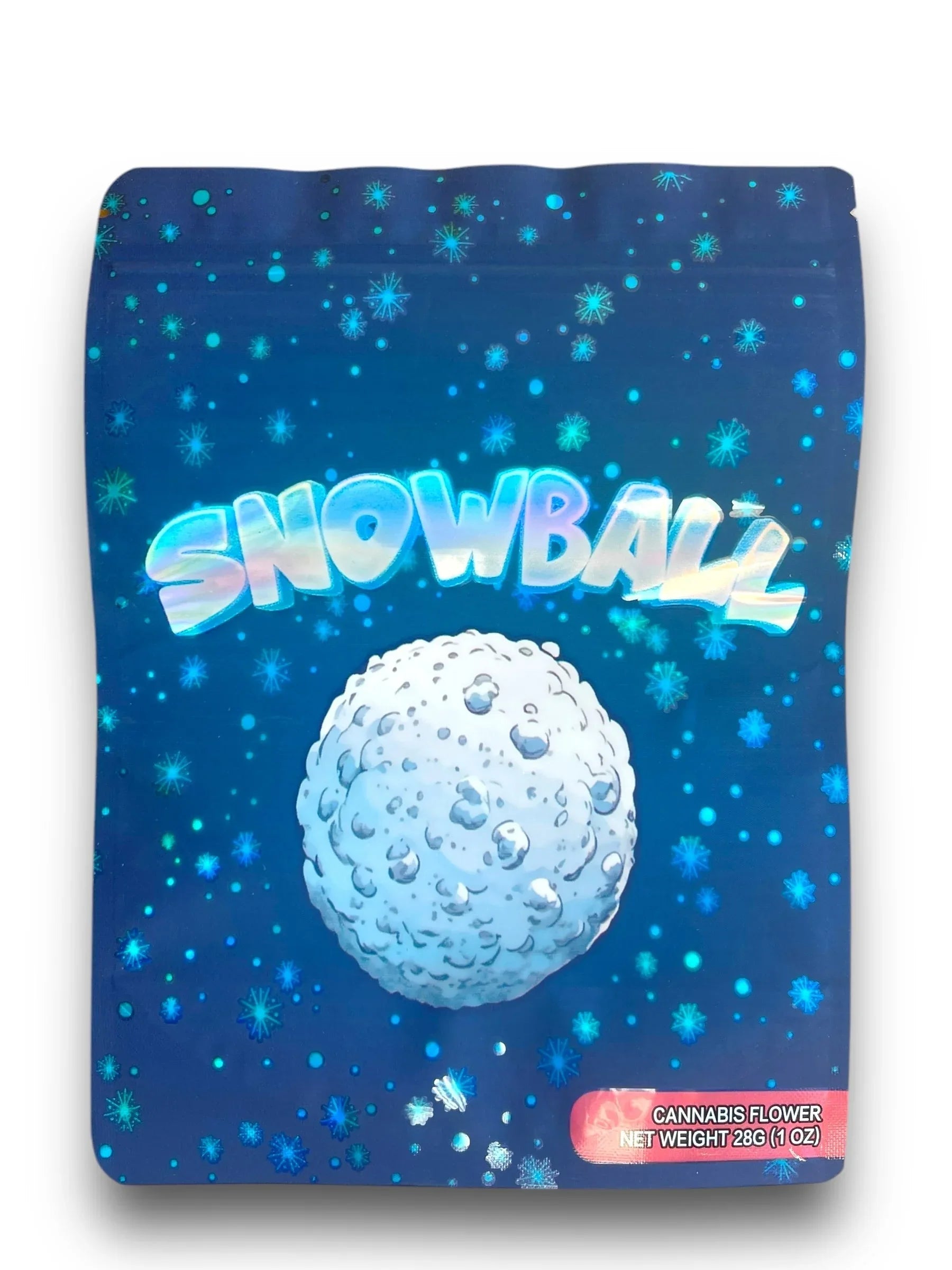 Snowball Dark 1OZ 28G Mylar Bag (50 Count) - Black Unicorn Hub
