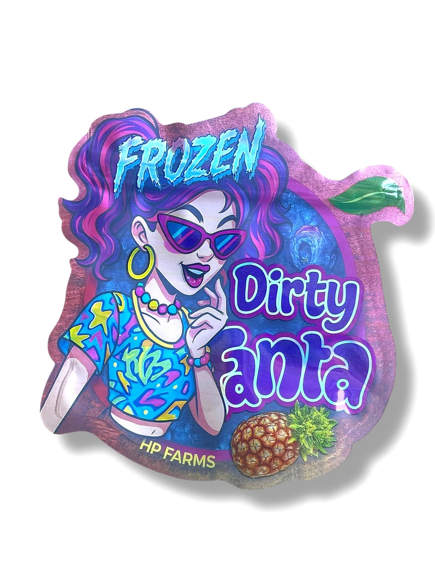 Frozen Dirty Fanta Mylar Bag 3.5g shape bags - Black Unicorn Hub