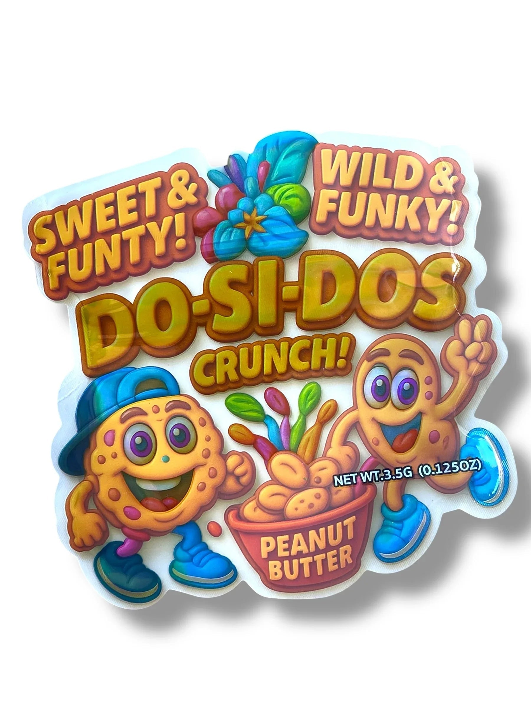 Do Si Dos Crunch Mylar Bag 3.5g shape bags - Black Unicorn Hub