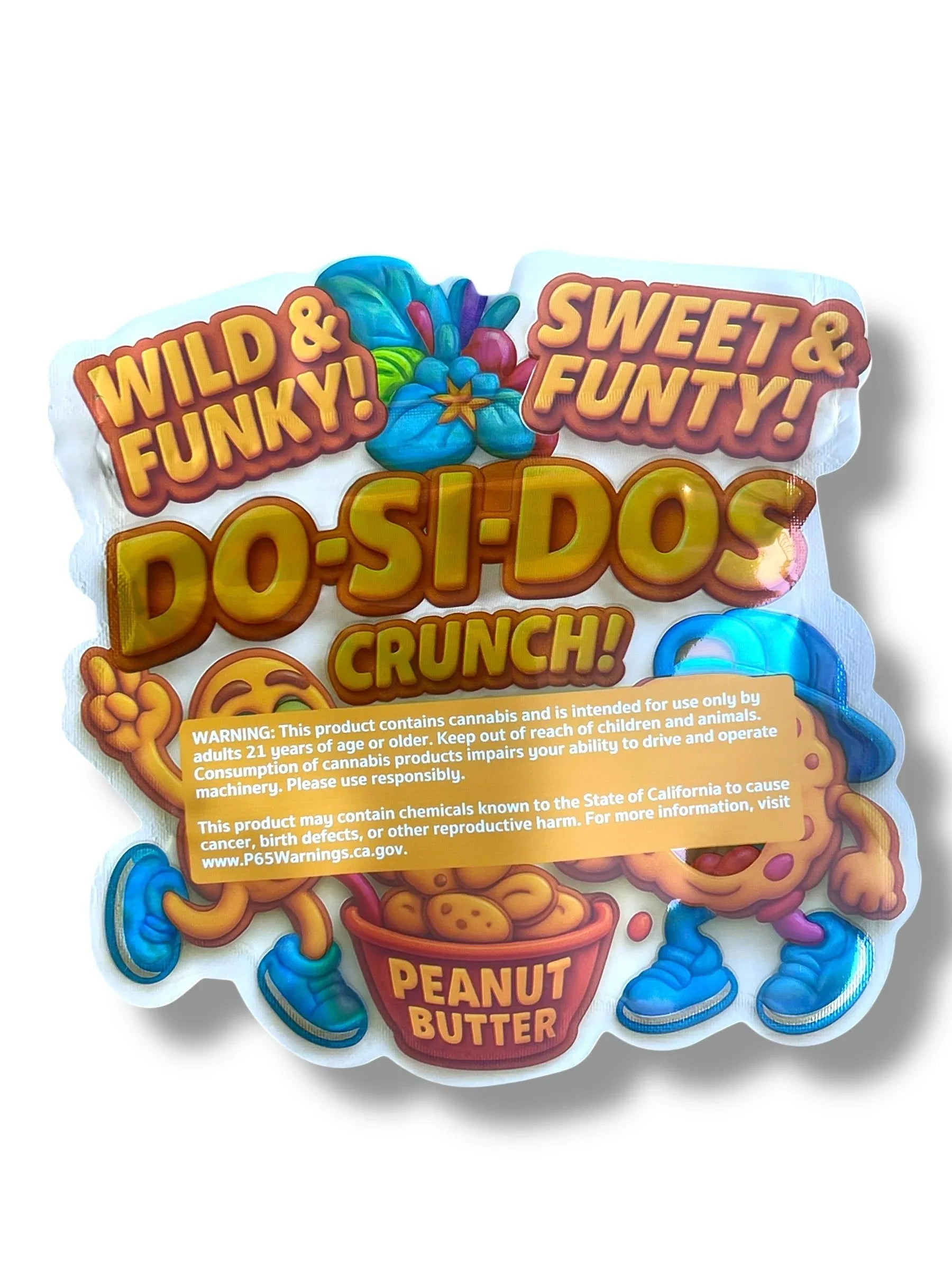 Do Si Dos Crunch Mylar Bag 3.5g shape bags - Black Unicorn Hub