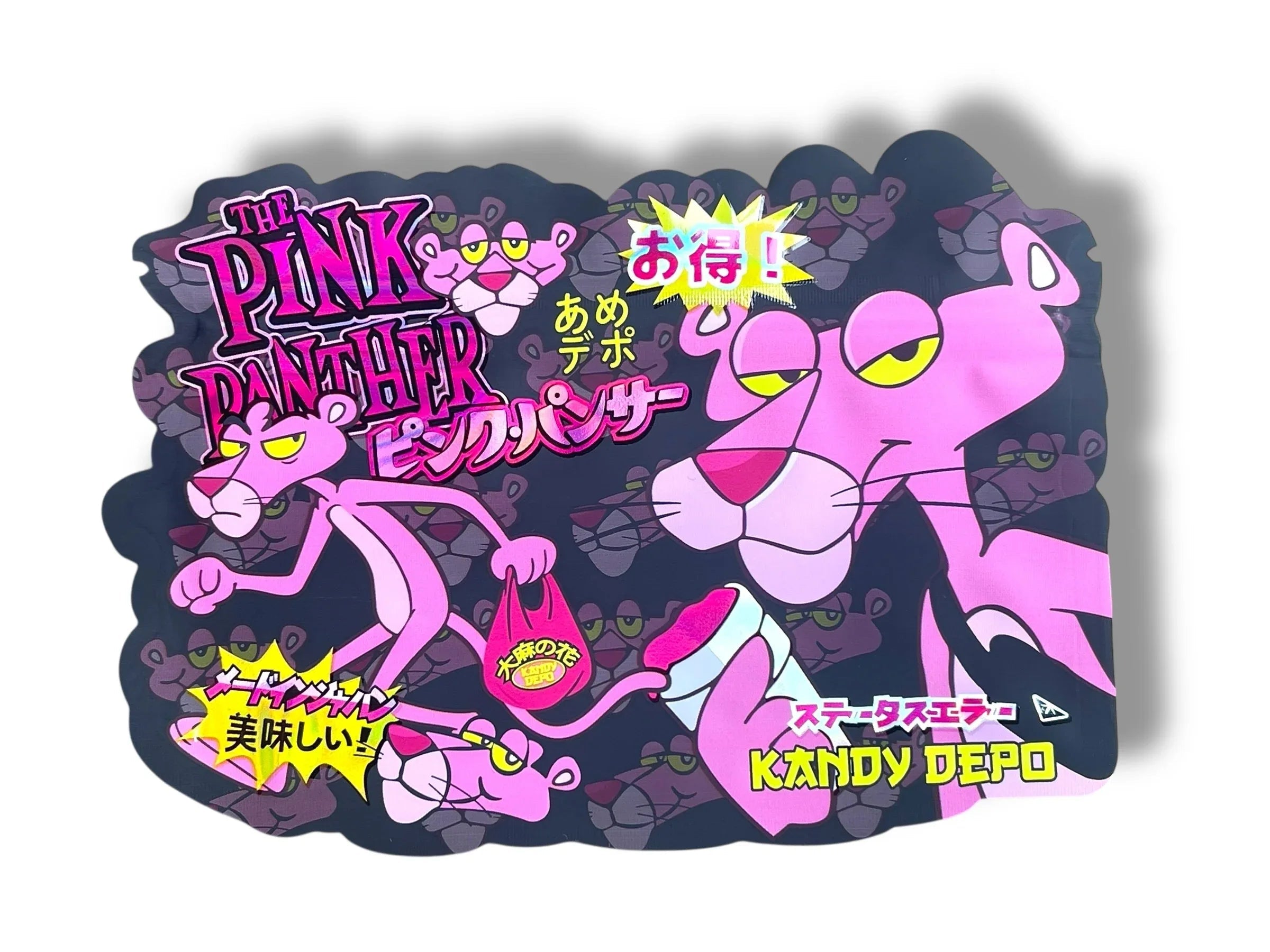 The Pink Panther 3.5g Mylar Bag- Packaging Only - Black Unicorn Hub