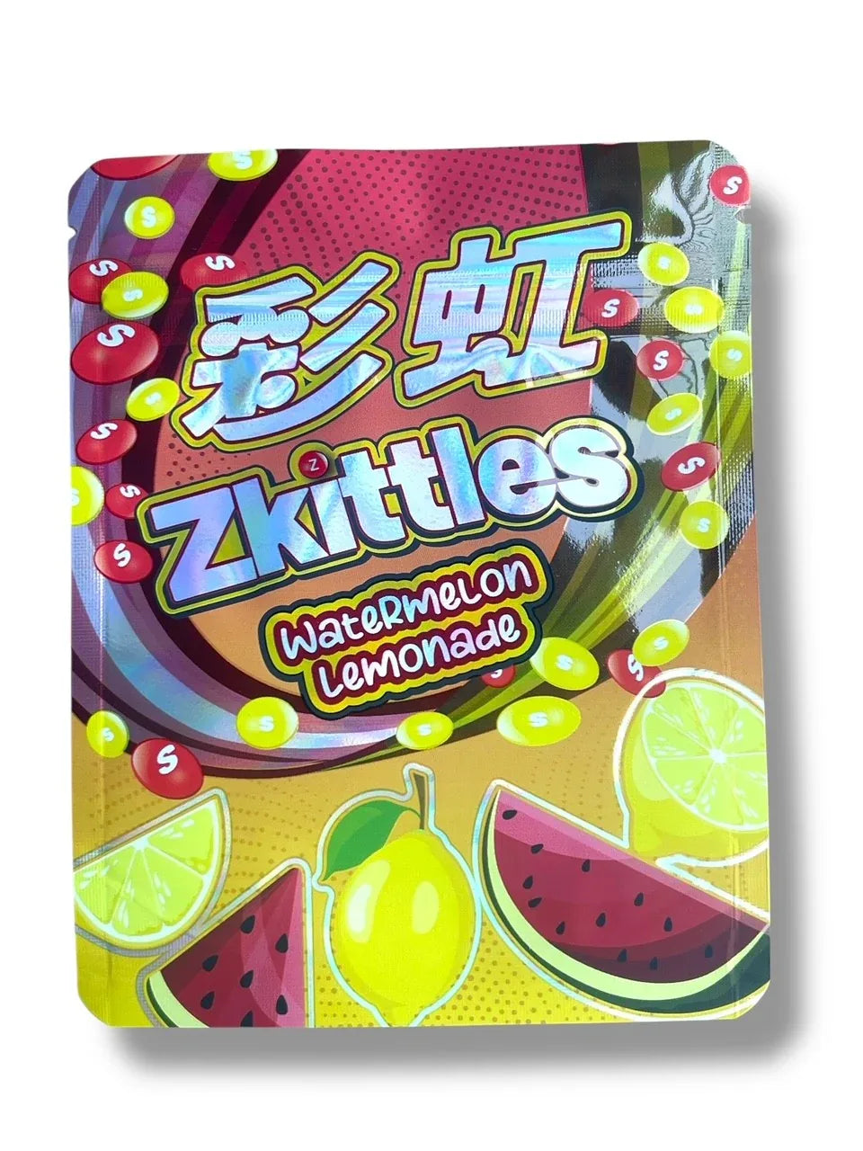 Zkittles Watermelon Lemonade 3.5g Mylar Bag- Packaging Only - Black Unicorn Hub