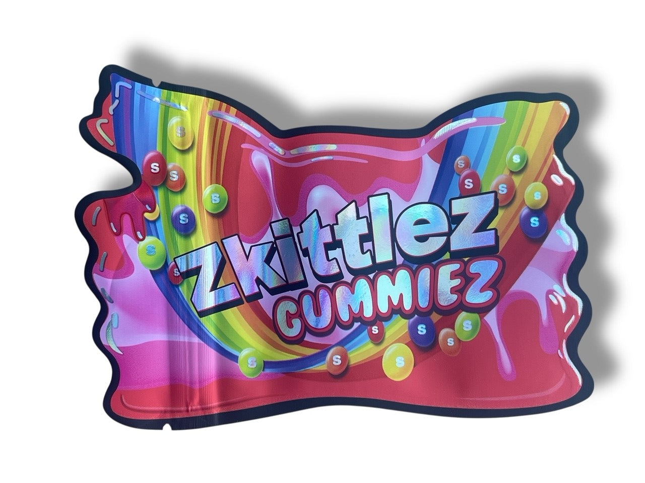 Zkittlez Gummiez 3.5g Mylar Bag- Packaging Only