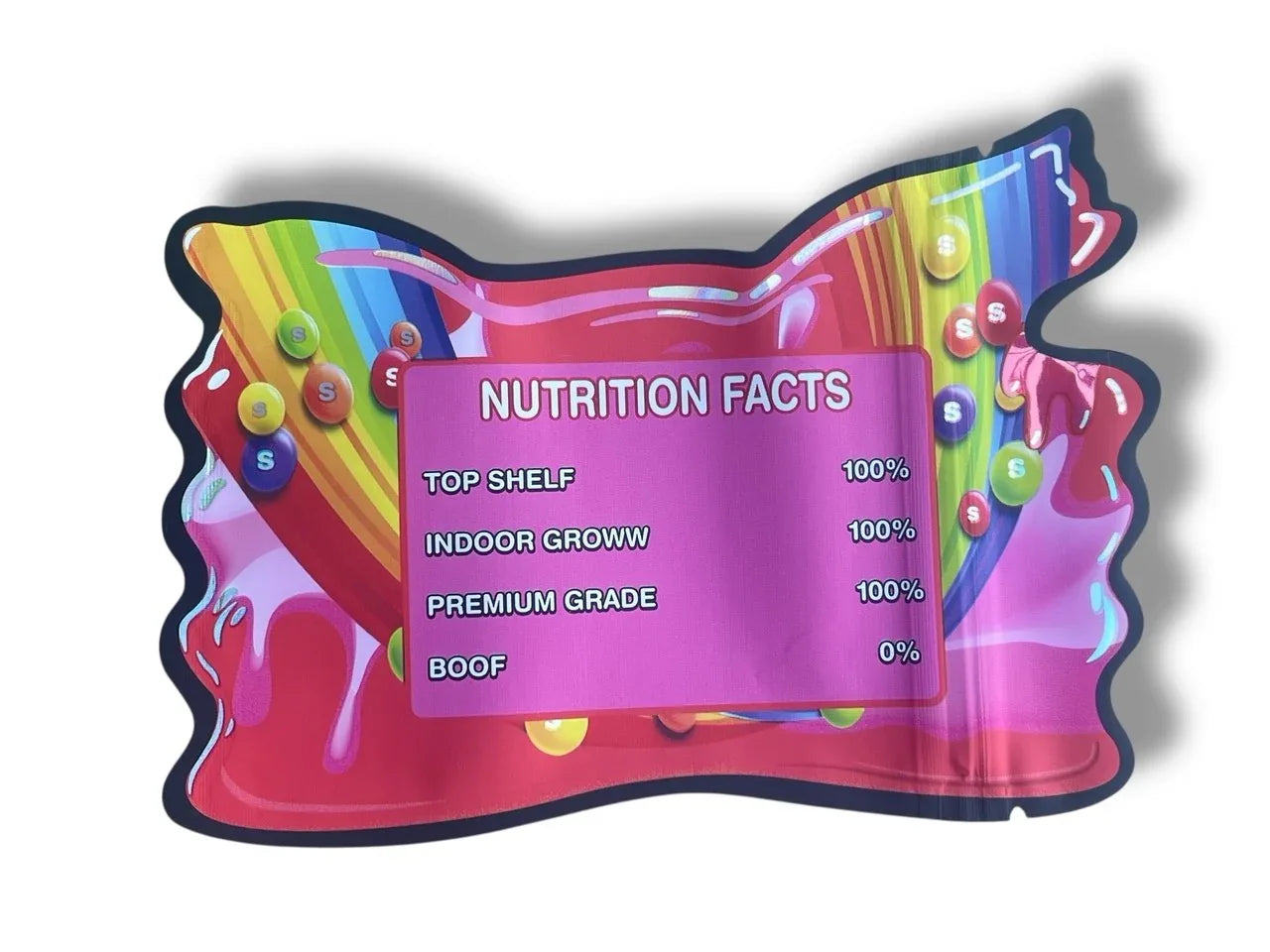 Zkittlez Gummiez 3.5g Mylar Bag- Packaging Only - Black Unicorn Hub