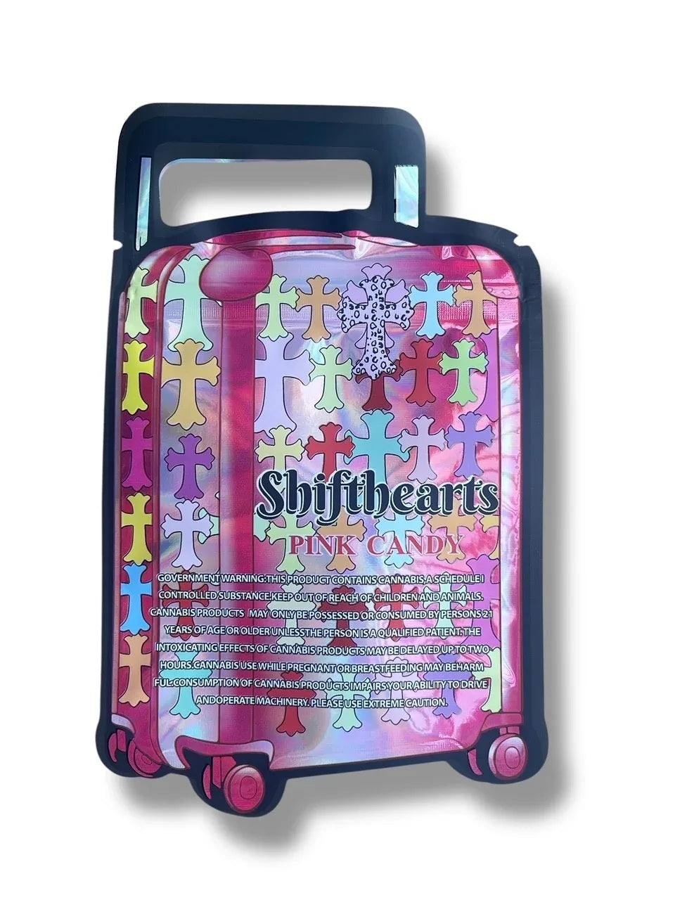 Pink Candy Shift Hearts Gear Shifters Ice T Gelato 3.5g Mylar Bag- Packaging Only - Black Unicorn Hub