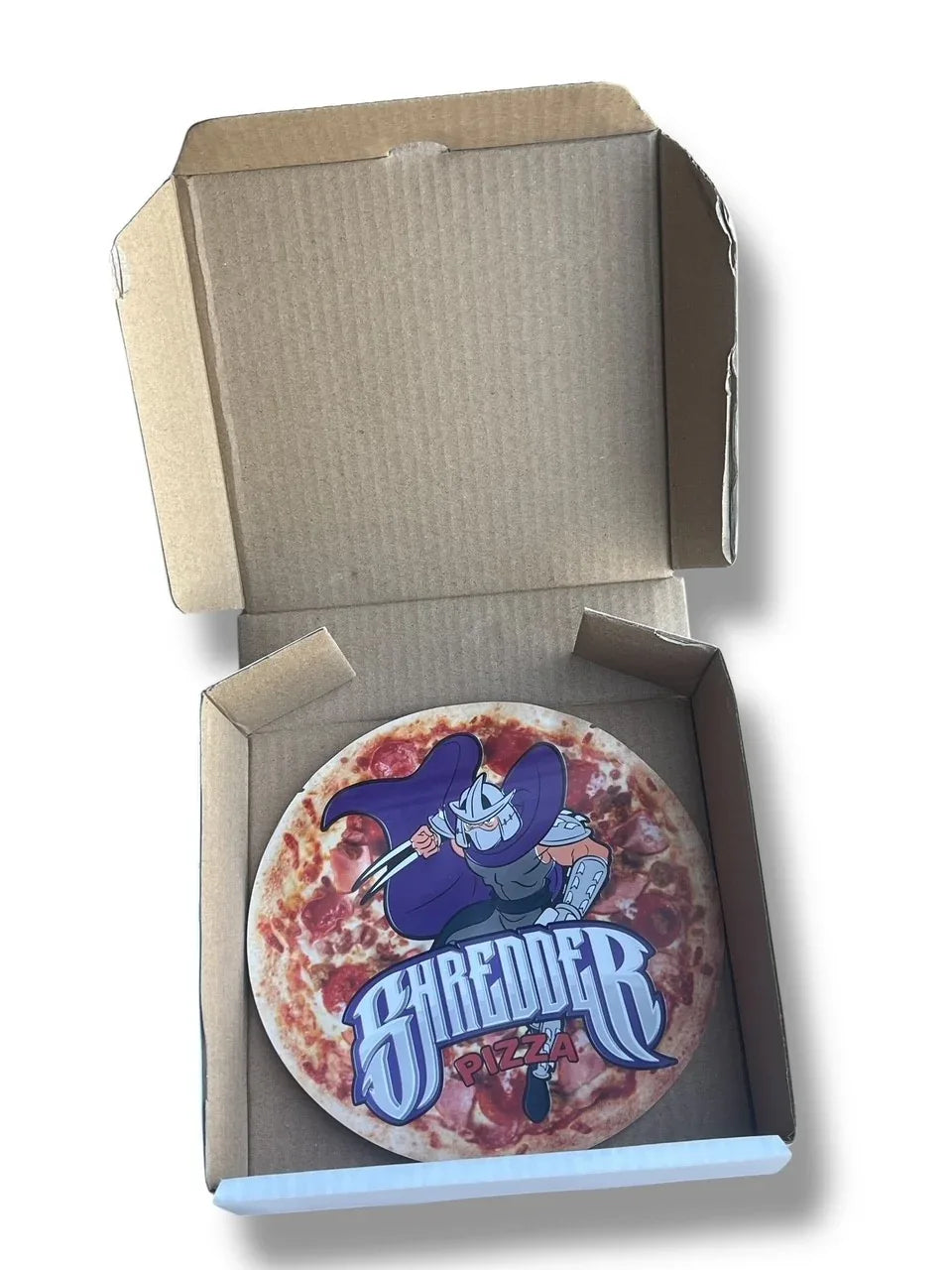Shredder Pizza Box Mylar Bags with Boxes 3.5g Box Packaging - Black Unicorn Hub