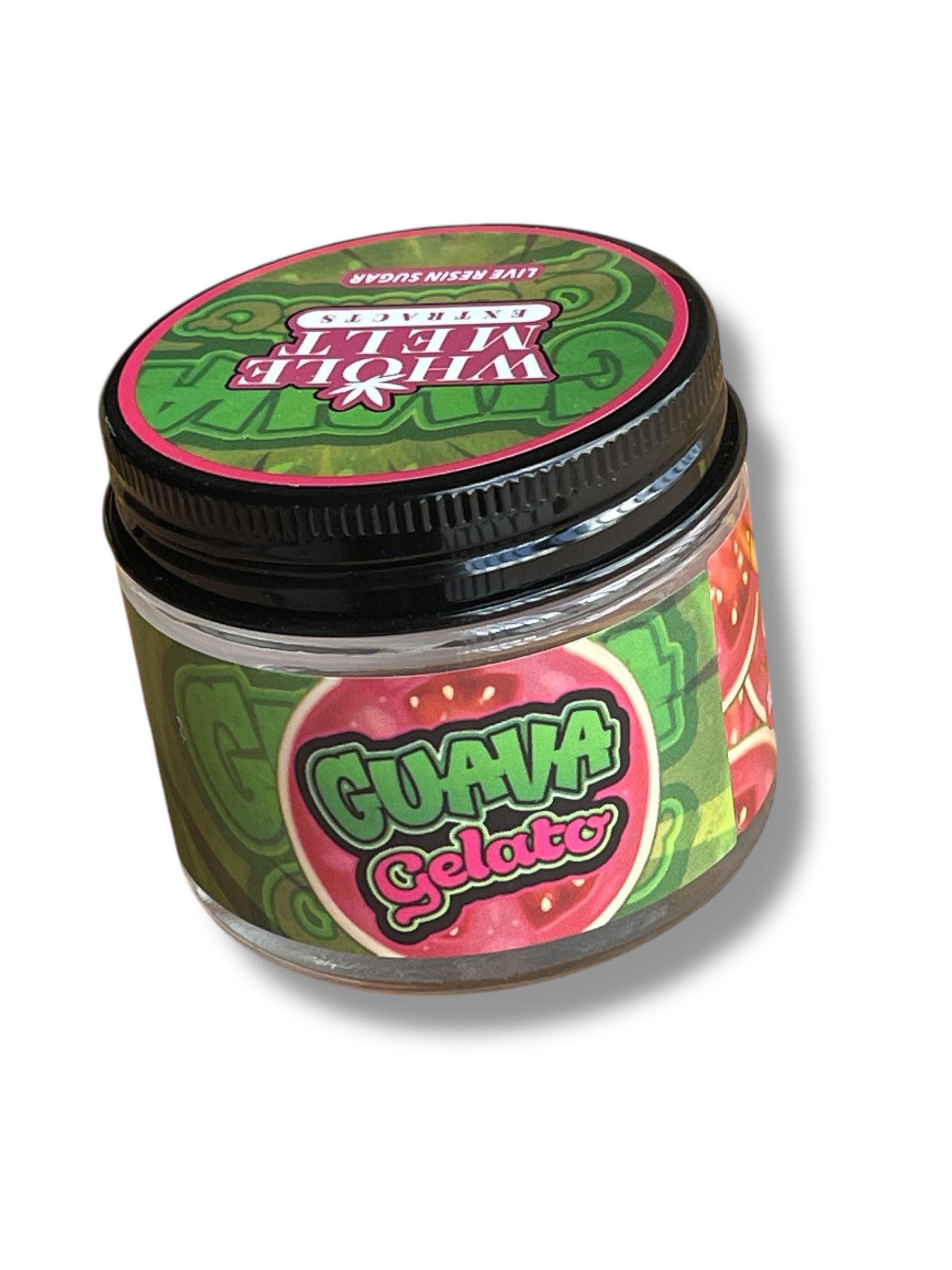 Whole Melt Gelato 1oz Glass Jars - Varity Pack 16 Strains in box Empty Jars