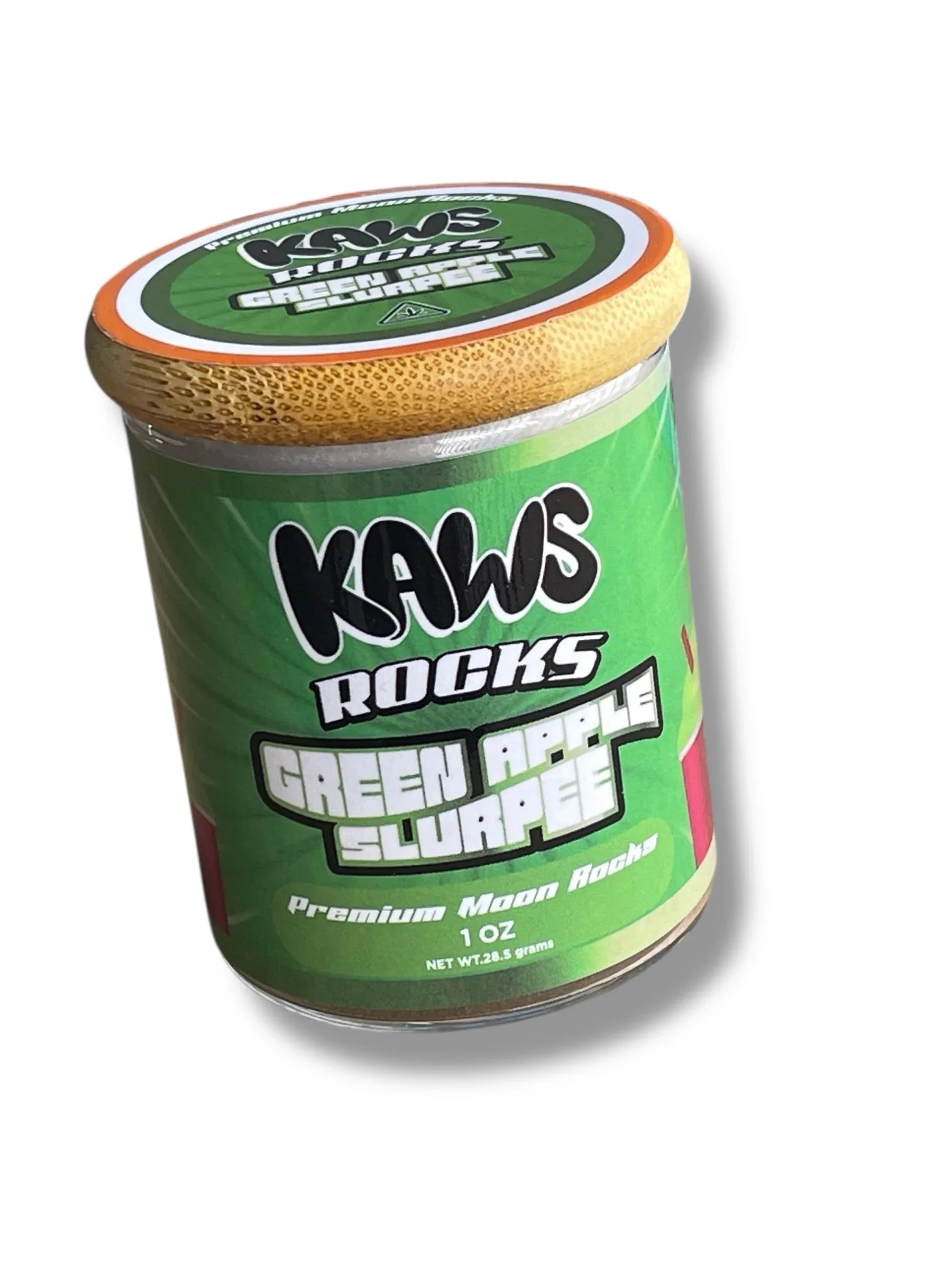 Kawz Exotic Slurpee Edition Moon Rocks 1oz Glass Jars - Varity Pack 16 Strains in box Empty Jars - Black Unicorn Hub