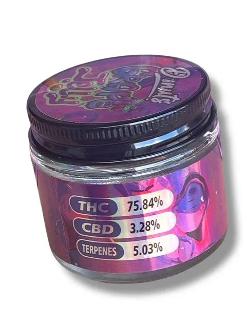 Donuts 1oz Glass Jars - Varity Pack 16 Strains in box Empty Jars - Black Unicorn Hub