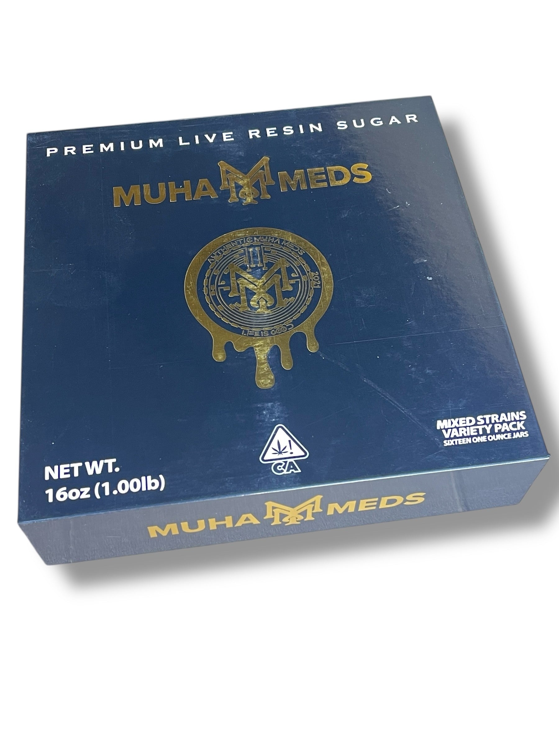 Muhameds Variety Pack 16-1oz Jars in a box Live Resin (wax)
