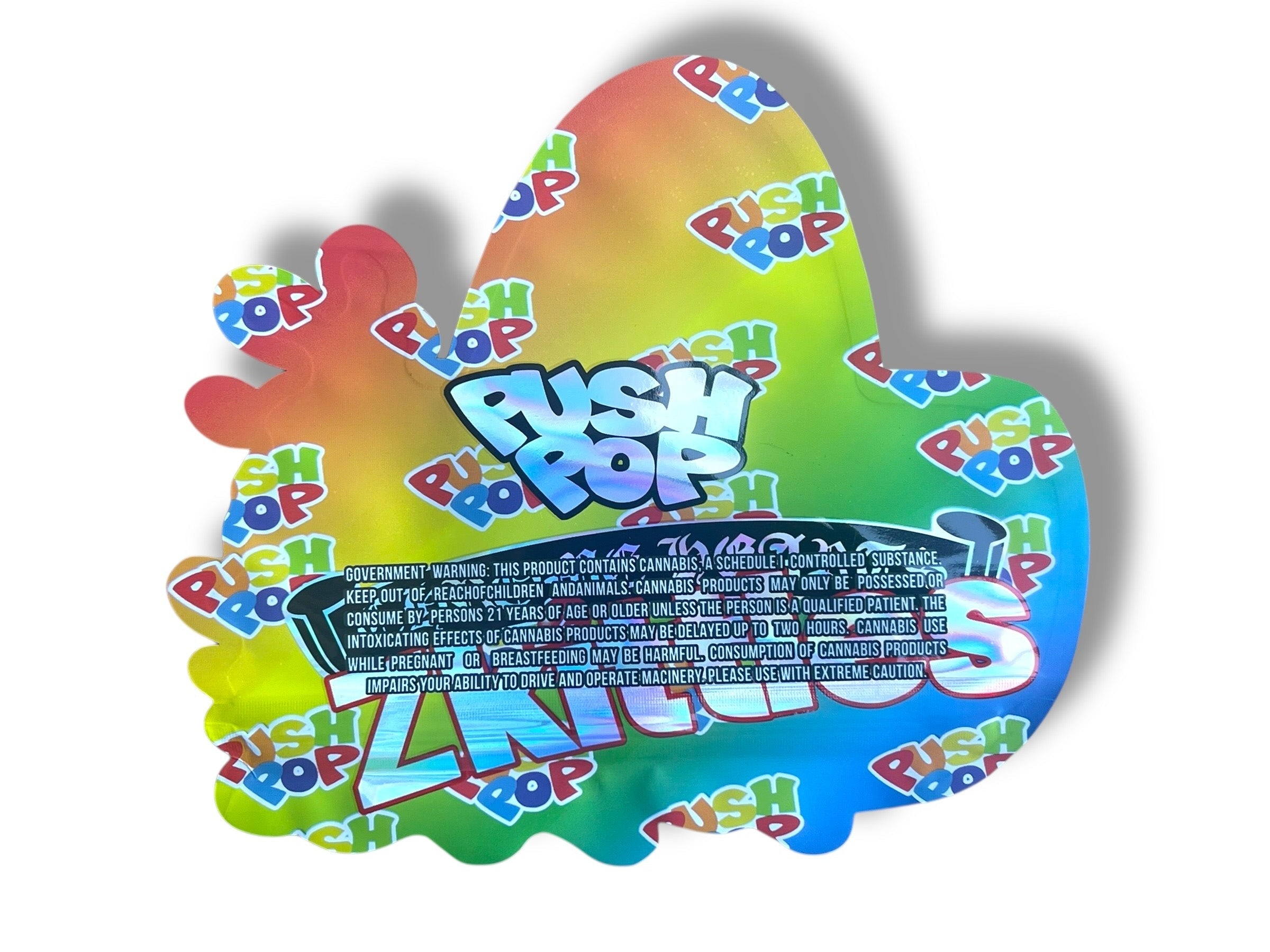 Chrome Hearts Zkittles Push Pop 3.5g shape bag