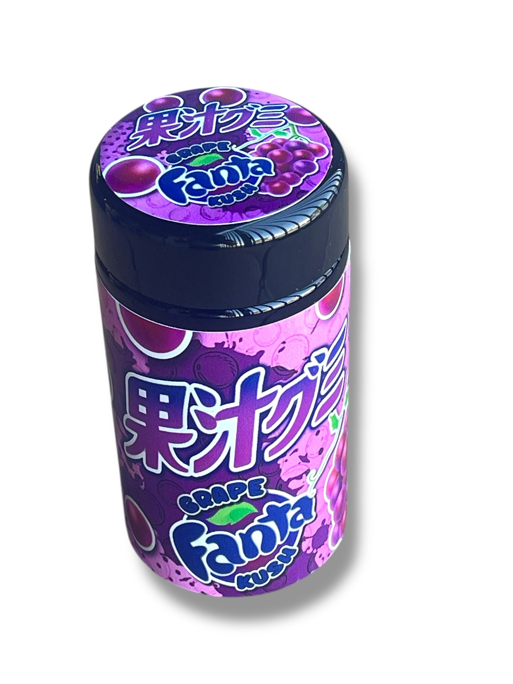 100 ML Black UV Miron glass jars 3.5g-7g Grape Fanta Kush