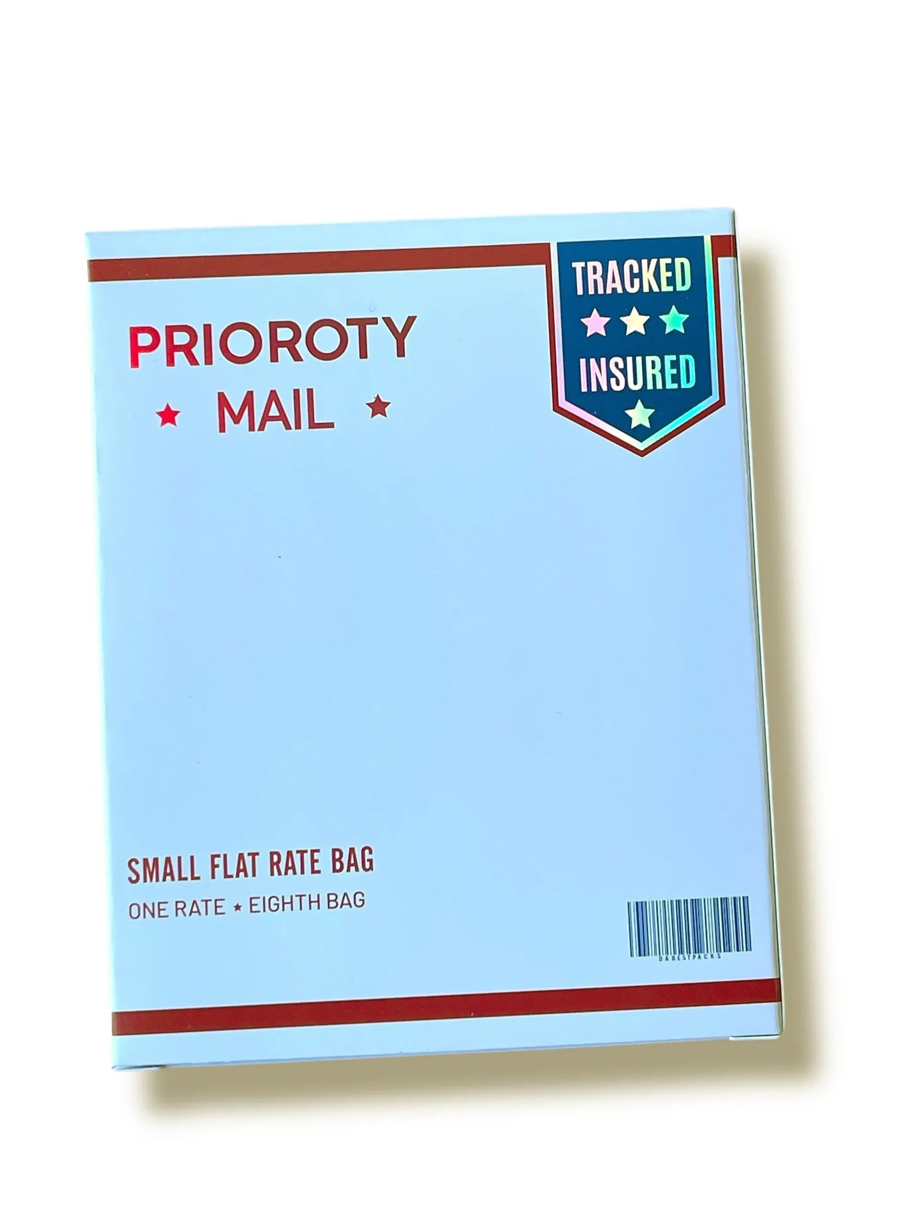 USPS Priority Mail Box and Bags 3.5g Box Packaging Holographic - Black Unicorn Hub