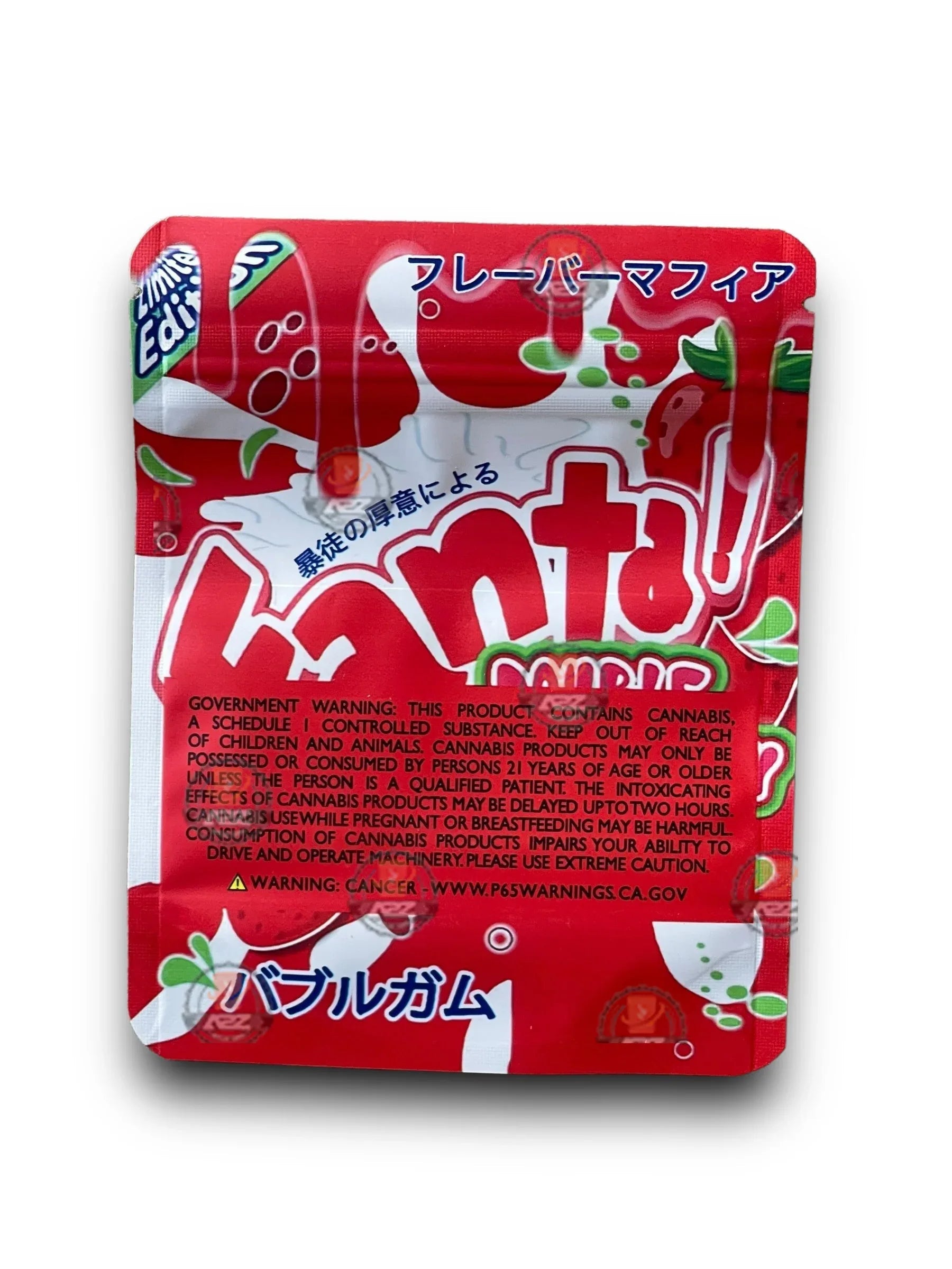 Fanta Double Strawberry 3.5G Mylar Bags - Black Unicorn Hub
