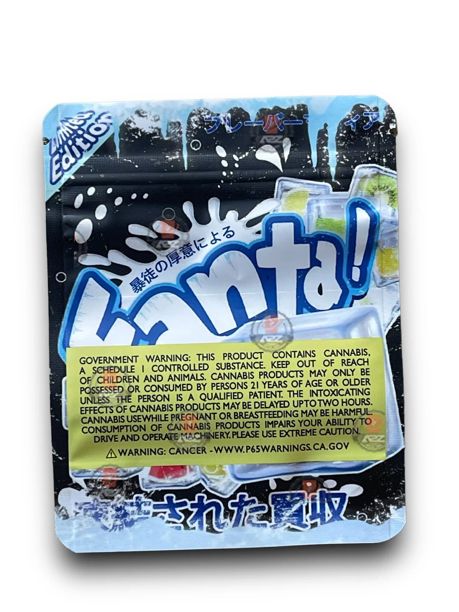Fanta 2024 Frozen Takeover 3.5G Mylar Bags - Black Unicorn Hub