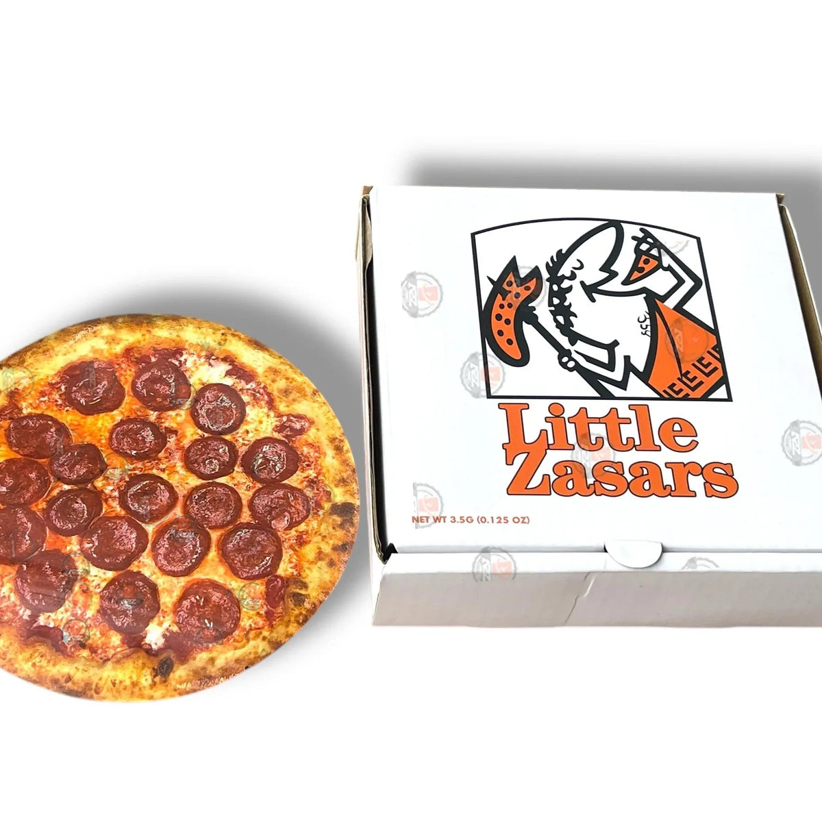 pizza schlafsack Little Zasars Pizza Box Mylar Bags with Boxes 3.5g Box Packaging