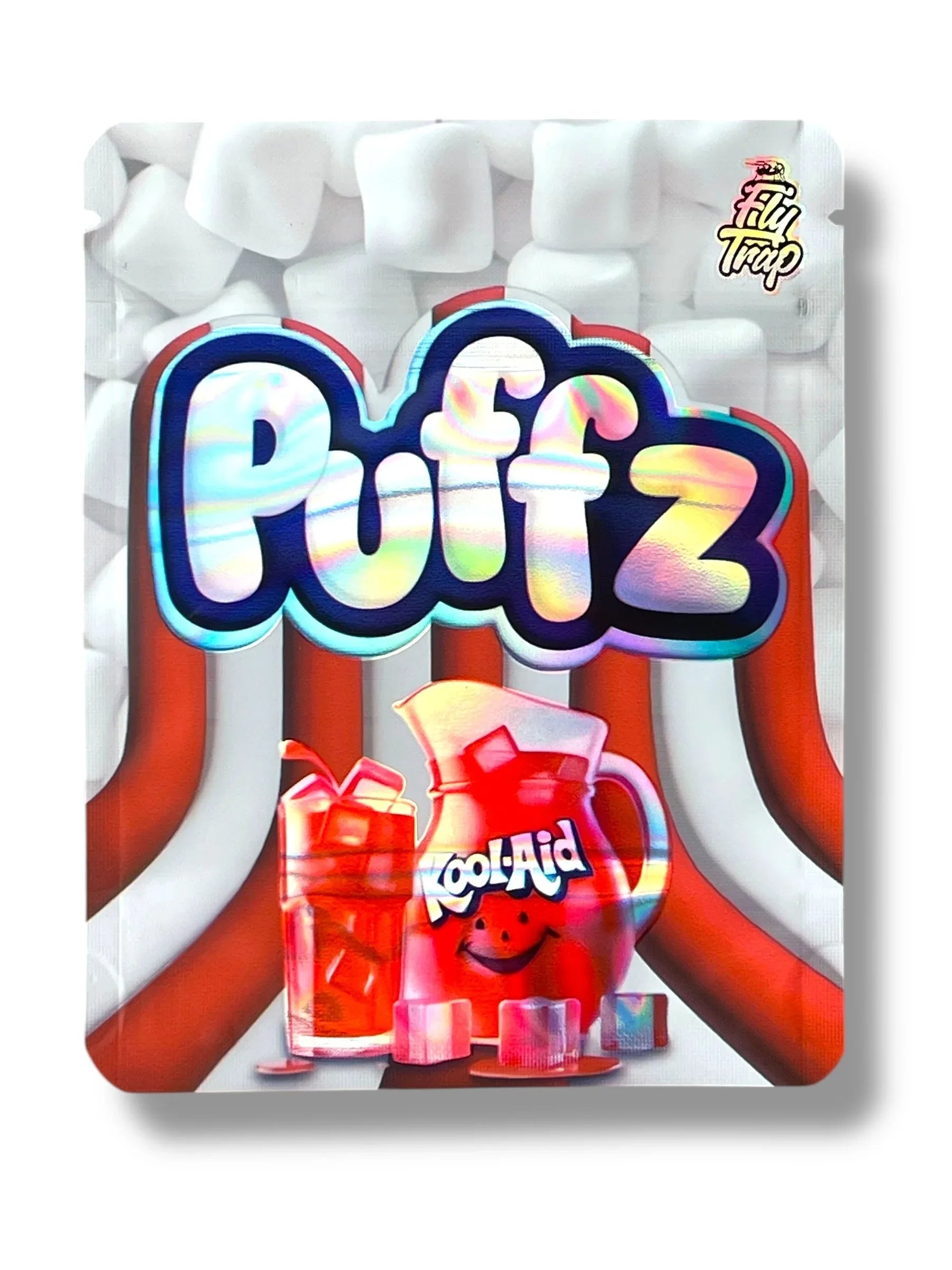 Puffz Kool Aid Mylar Bag 3.5g Fly Trap - Black Unicorn Hub