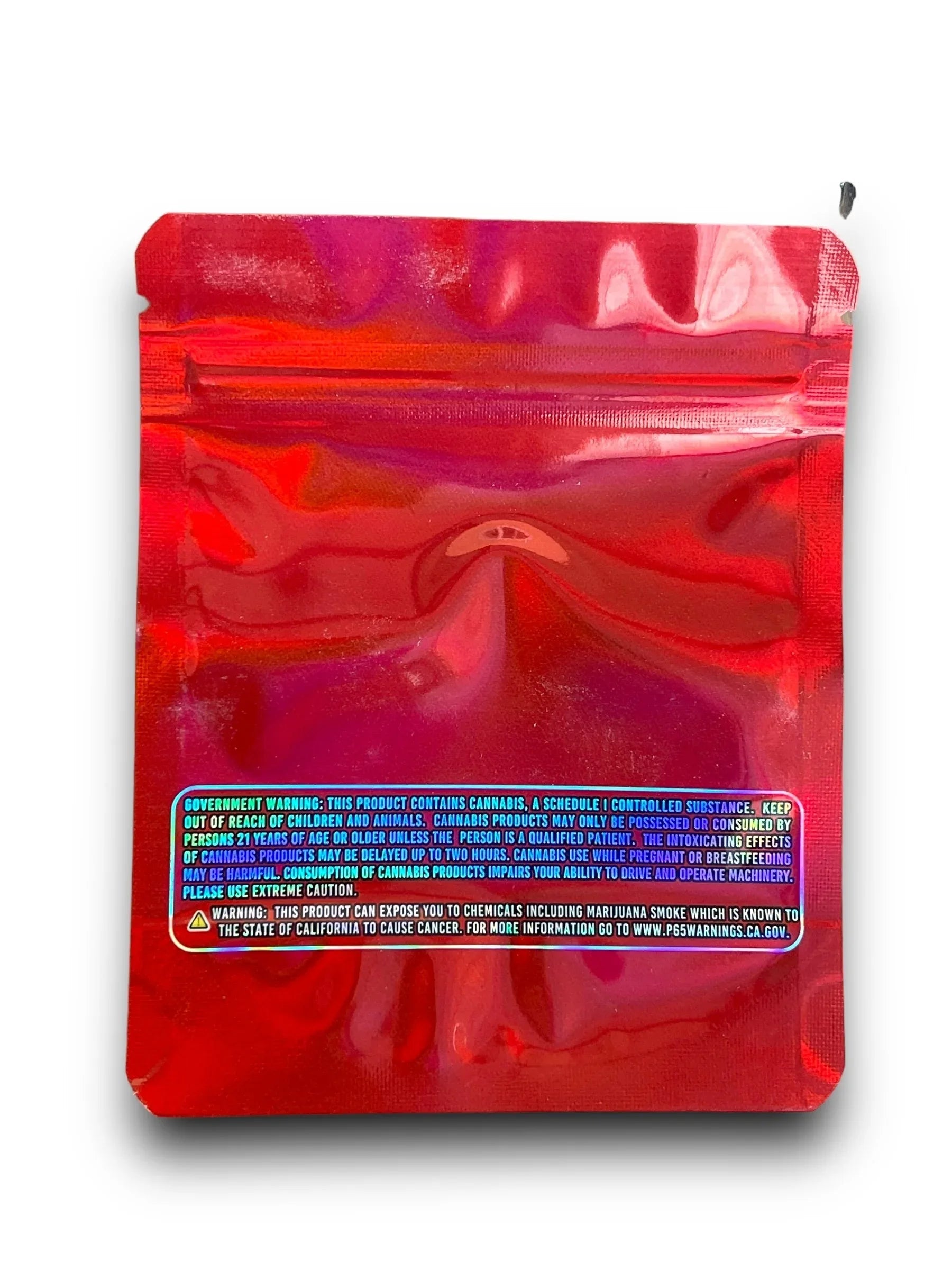 Cherry Fritter 3.5G Mylar Bags Holographic - Black Unicorn Hub